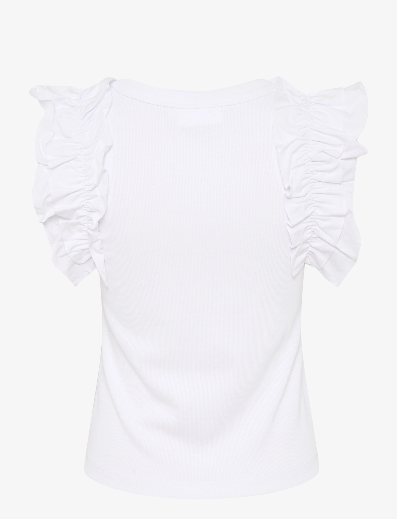Karen By Simonsen - OdaKB Tank - t-shirts - bright white - 2