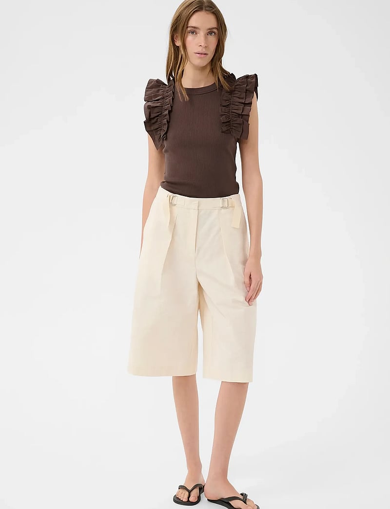 Karen By Simonsen - OdaKB Tank - t-shirts - chocolate martini - 3