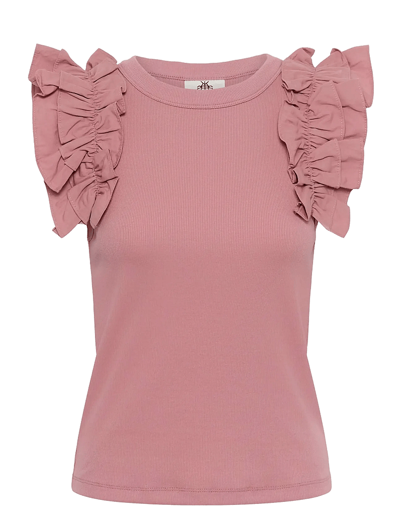 Karen By Simonsen - OdaKB Tank - t-shirts - nostalgia rose - 1