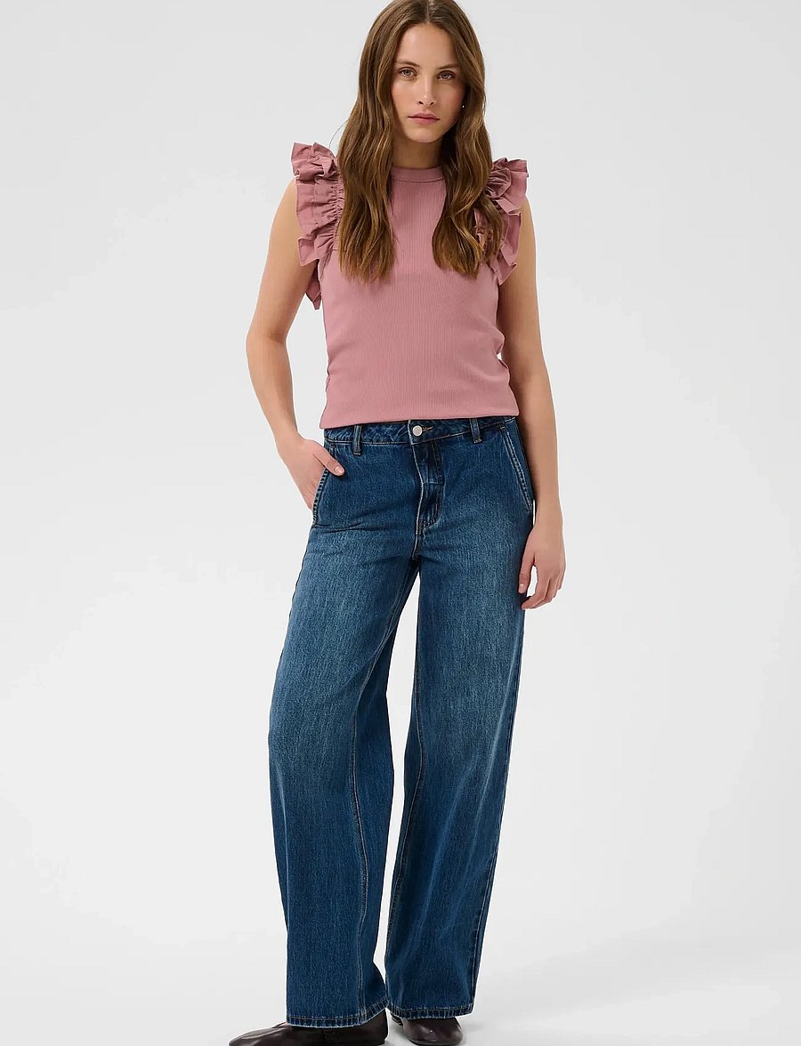 Karen By Simonsen - OdaKB Tank - t-shirts - nostalgia rose - 3
