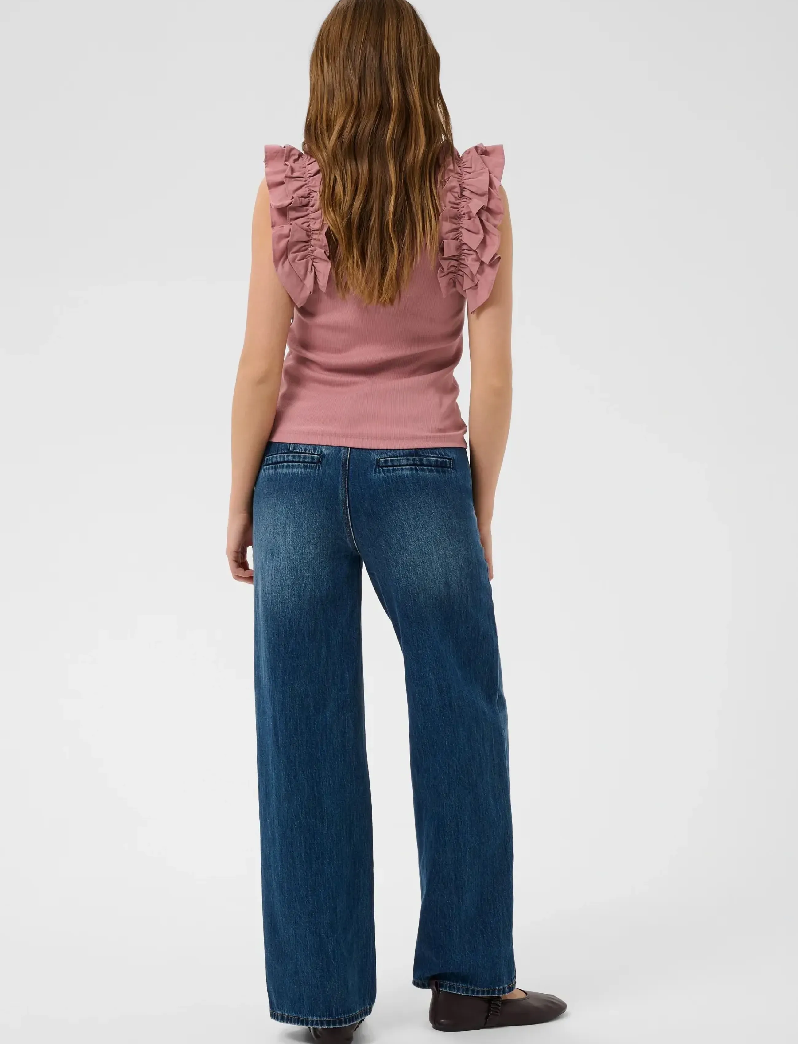Karen By Simonsen - OdaKB Tank - t-shirts - nostalgia rose - 4