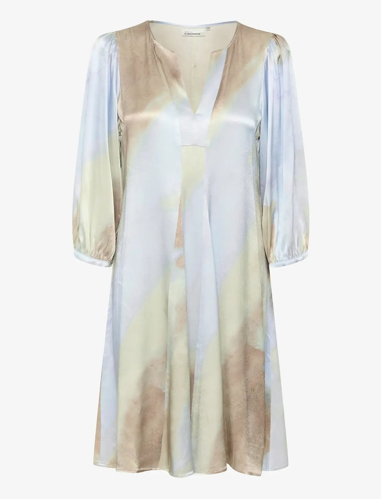 Karen By Simonsen - OlgaKB Indie Dress - festkjoler - olga print heather - 1