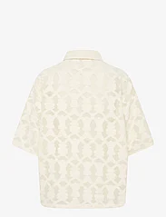 Karen By Simonsen - OrkideKB Shirt - kortærmede skjorter - egret - 1