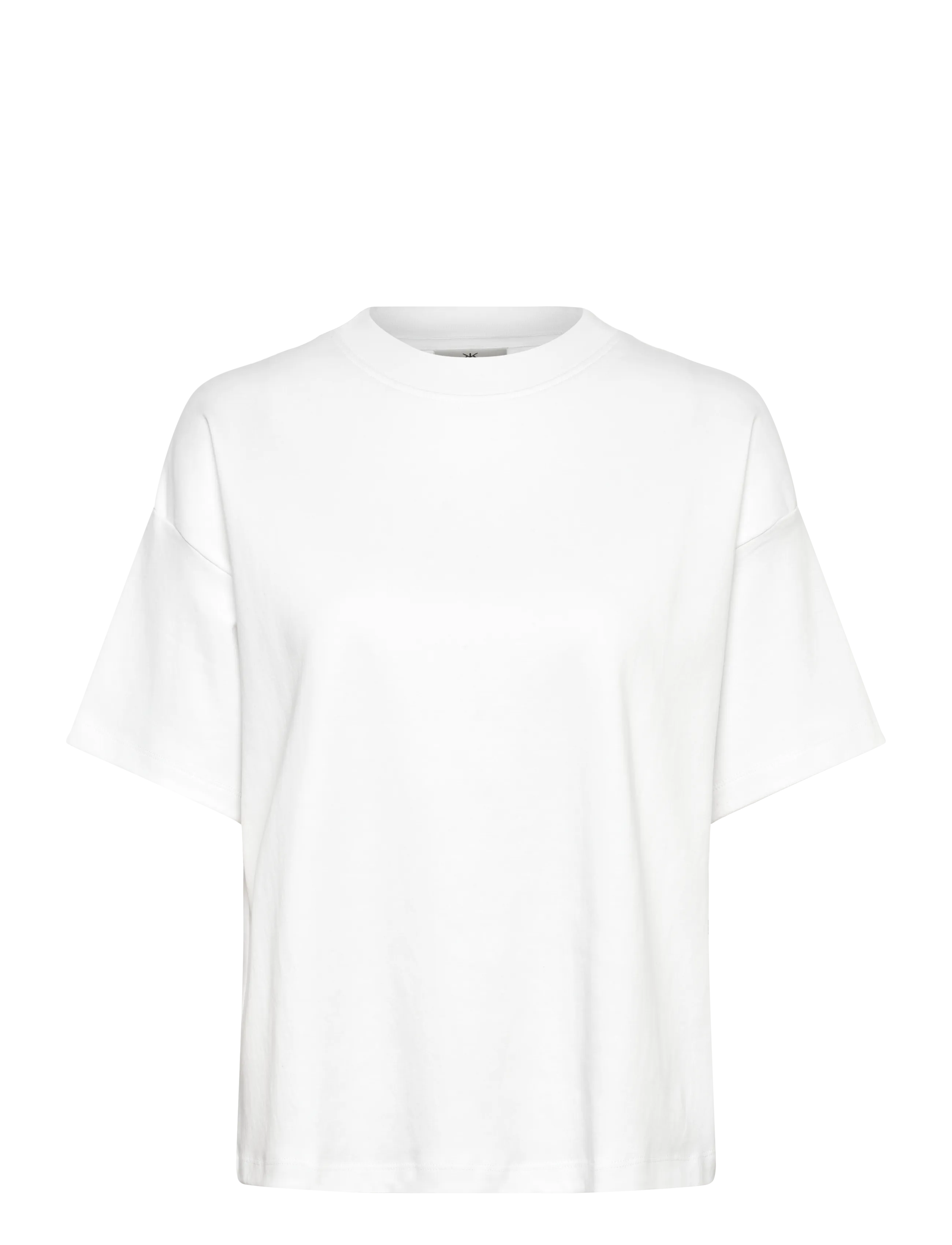 Karen By Simonsen NoomaKB Solid Tee - Tøj - BRIGHT WHITE / white