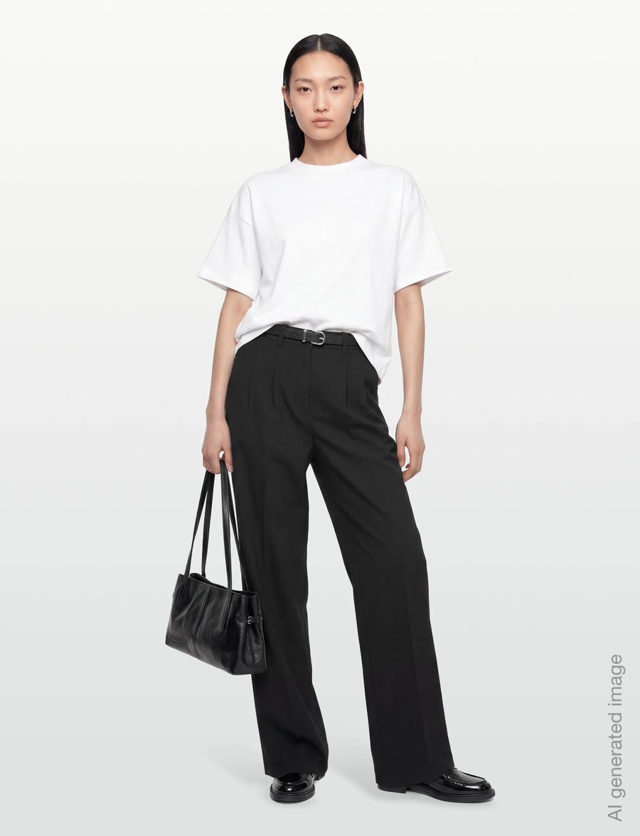 Karen By Simonsen - NoomaKB Solid Tee - t-shirts - bright white - 0