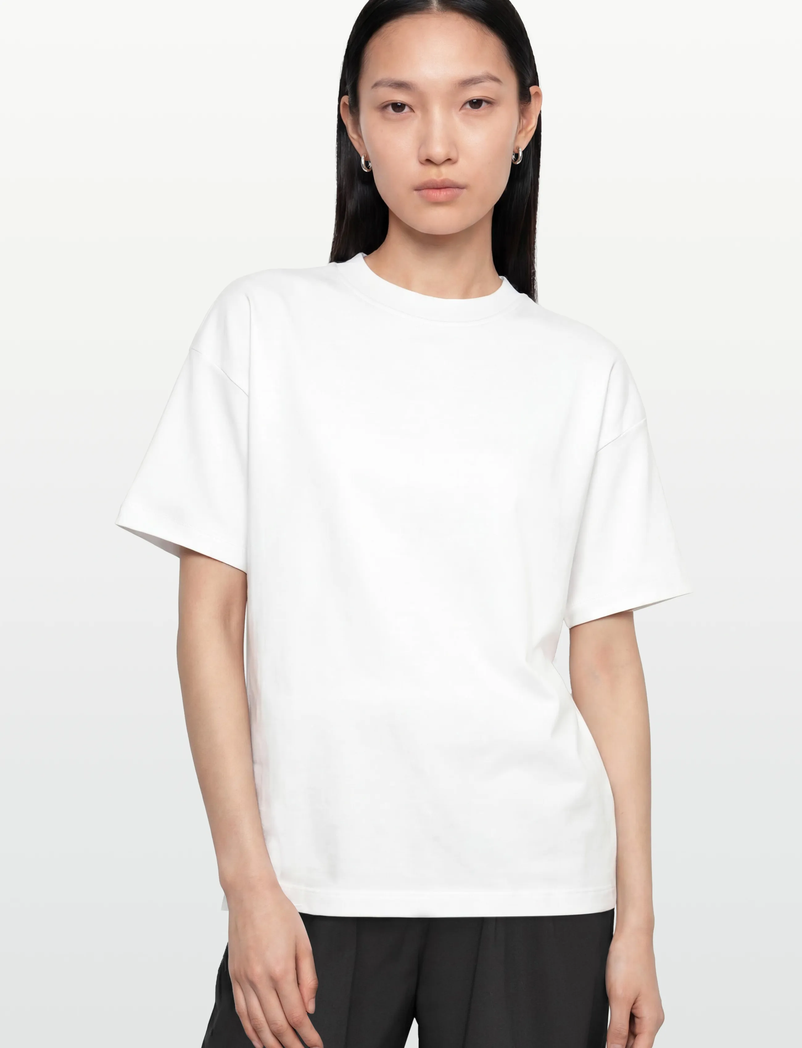 Karen By Simonsen - NoomaKB Solid Tee - zemākās cenas - bright white - 3
