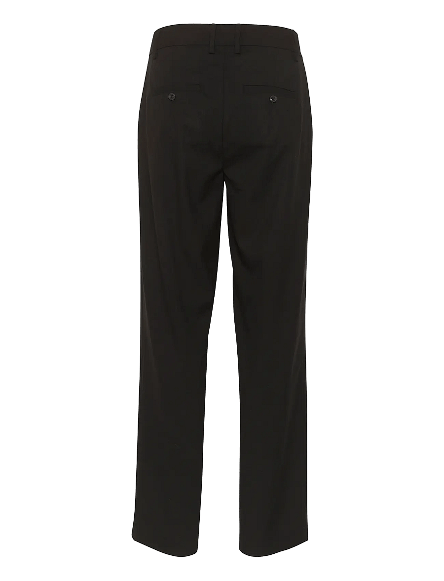 Karen By Simonsen - KBMilano Solid Pants - dressbukser - meteorite - 2