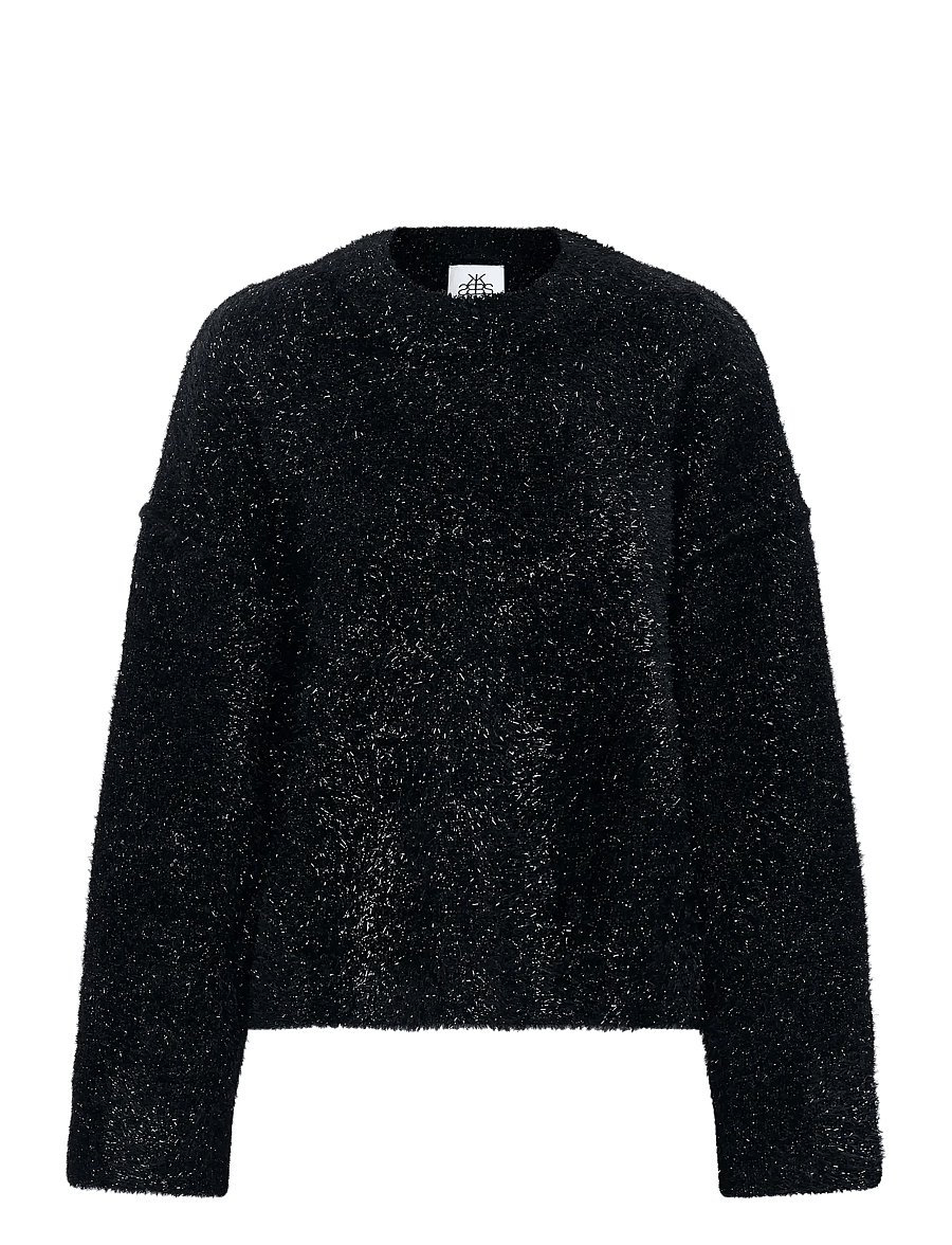 Karen By Simonsen - KBSada Knit - striktrøjer - meteorite - 1