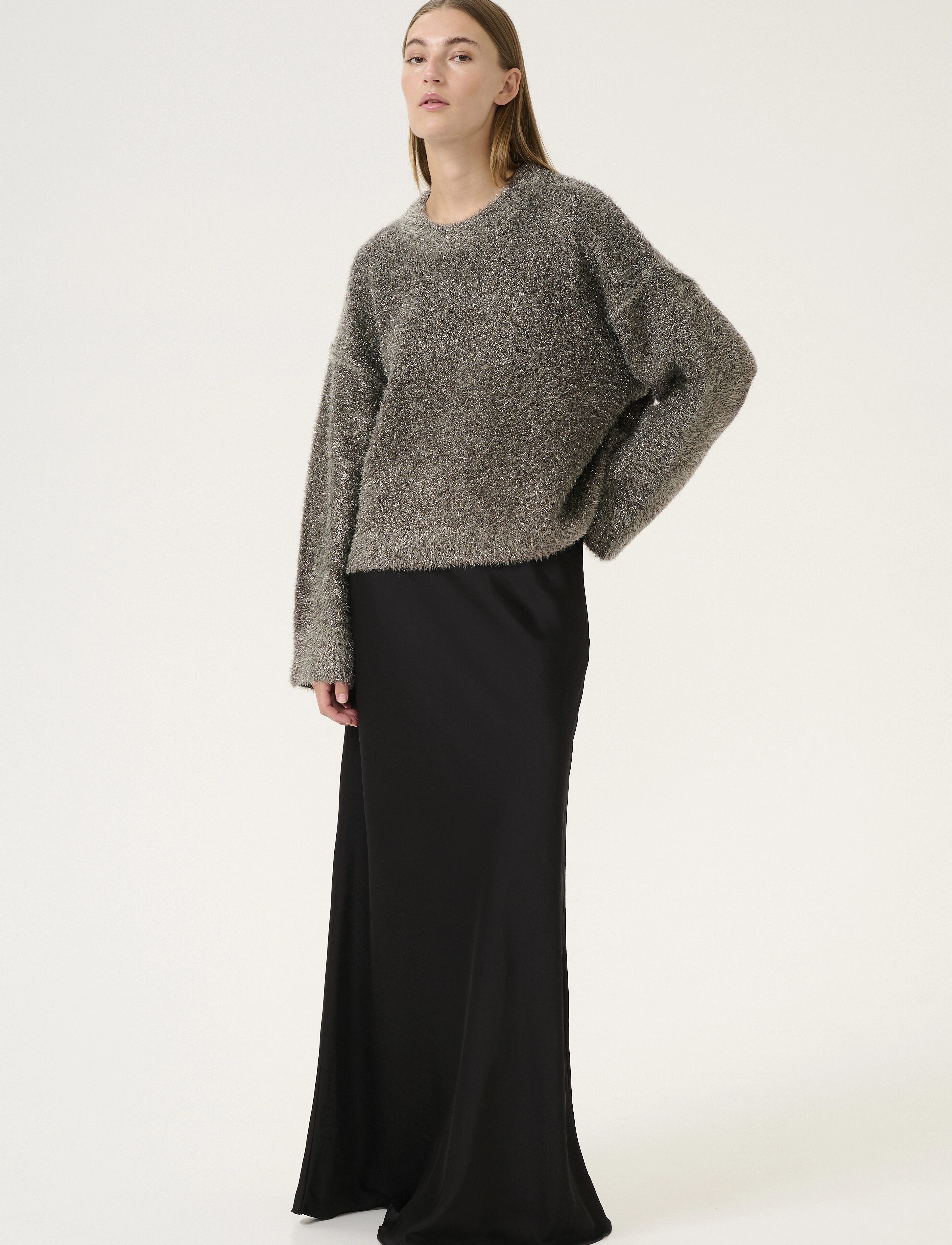 Karen By Simonsen - KBSada Knit - džemperiai - thunderstorm - 3