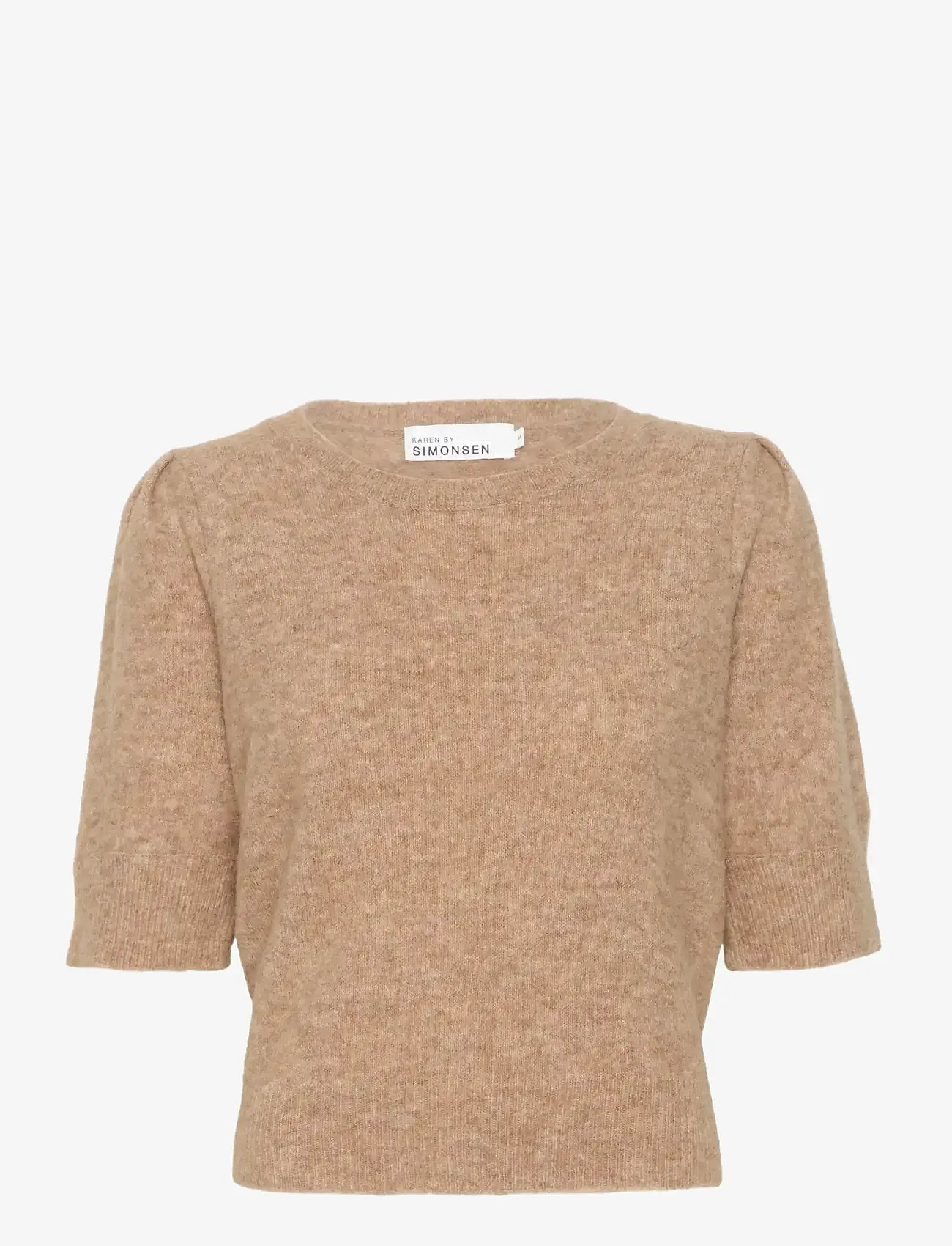 Karen By Simonsen - KBNoabelle Plain Pullover - herbstliche kleidung - walnut - 0