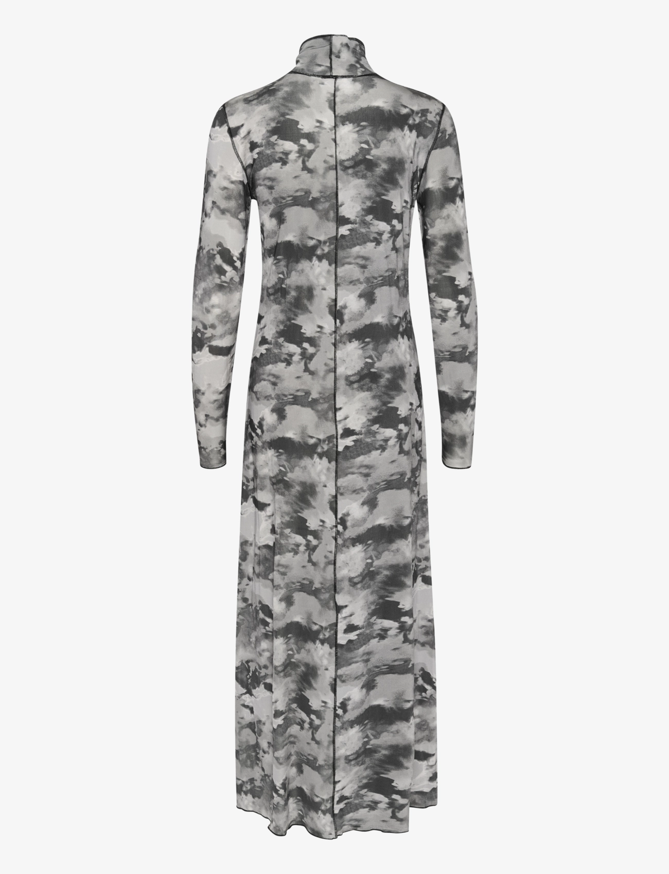 Karen By Simonsen - KBRosalina Dress - t-shirt-kleider - roselina print grey - 2