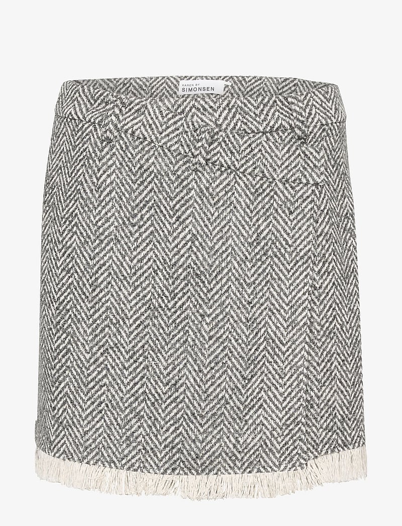 Karen By Simonsen - KBRitt Skirt - korta kjolar - thunderstorm - 1