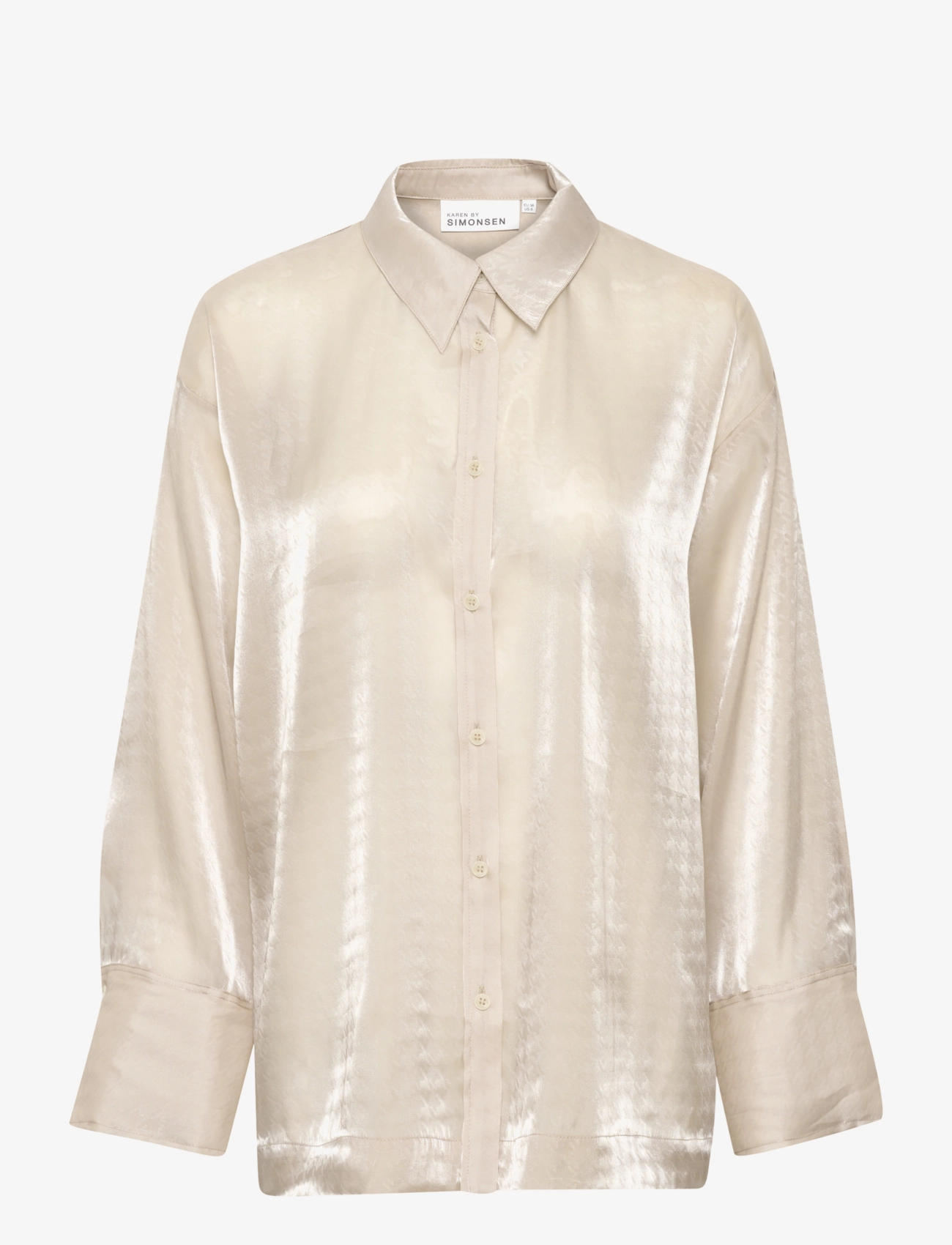 Karen By Simonsen KBRafaella Shirt - Tøj - SIMPLY TAUPE / beige