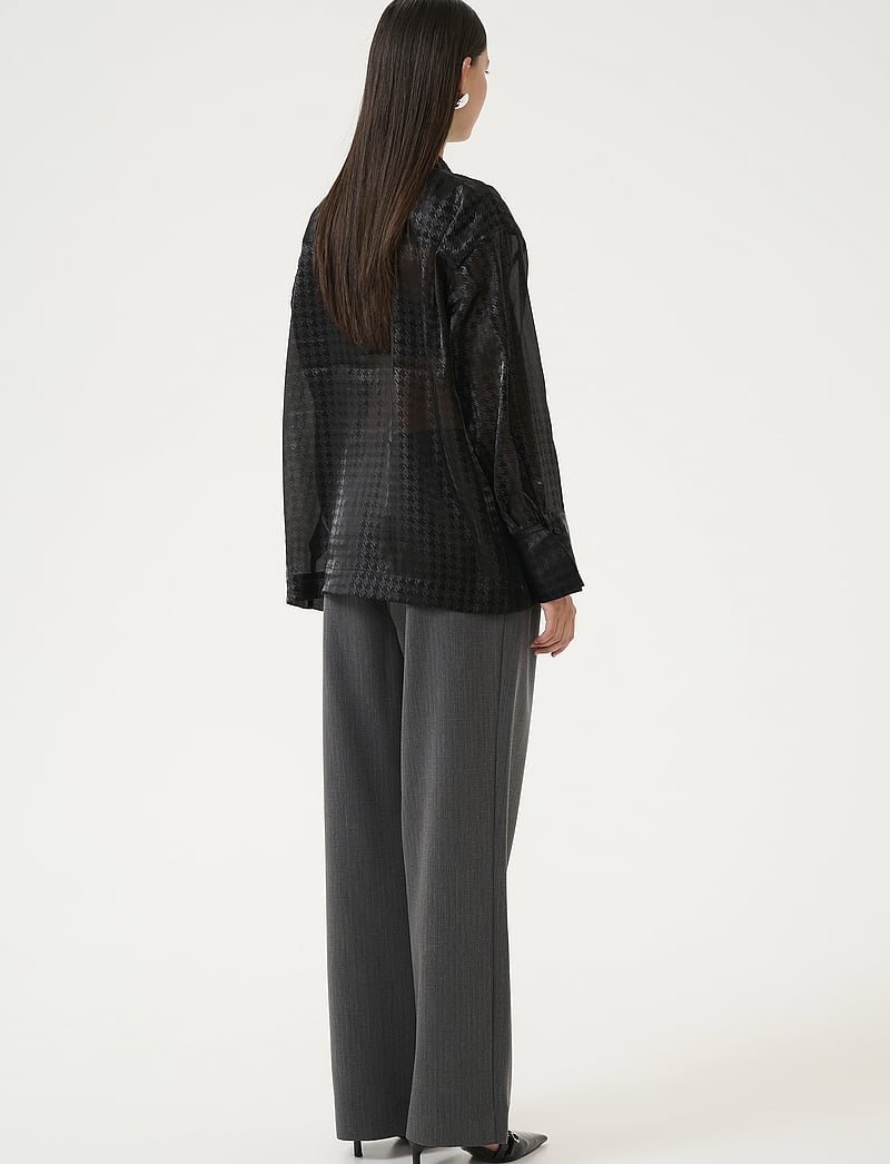 Karen By Simonsen - KBRafaella Shirt - långärmade skjortor - simply taupe - 4