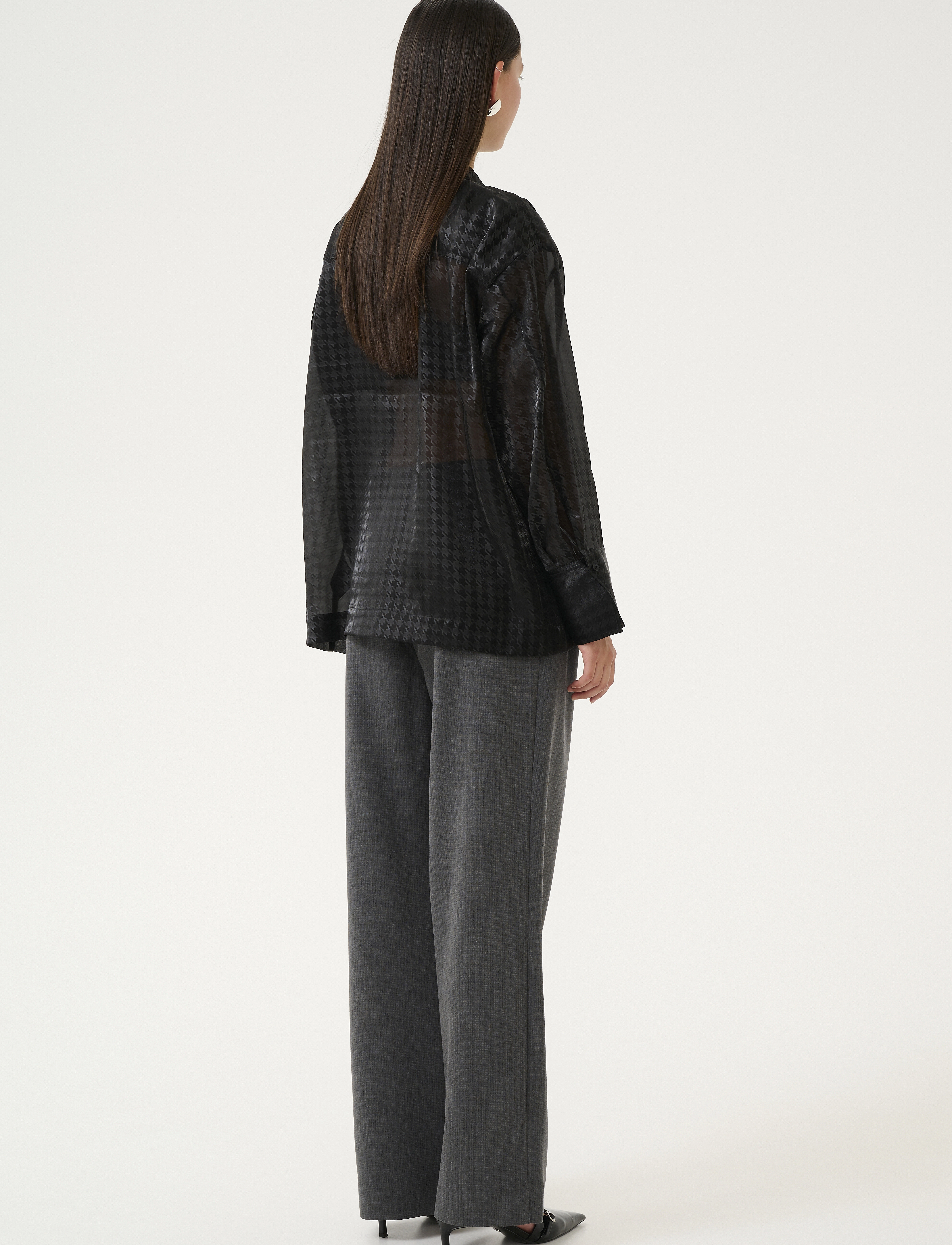 Karen By Simonsen - KBRafaella Shirt - langærmede skjorter - simply taupe - 4