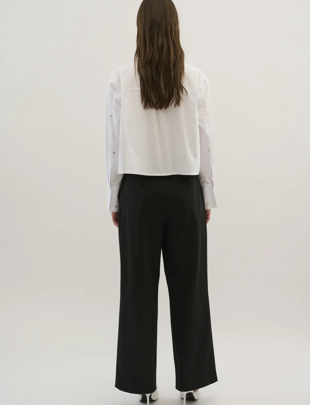 Karen By Simonsen - KBRoysin Short Shirt - koszule z długimi rękawami - bright white - 4