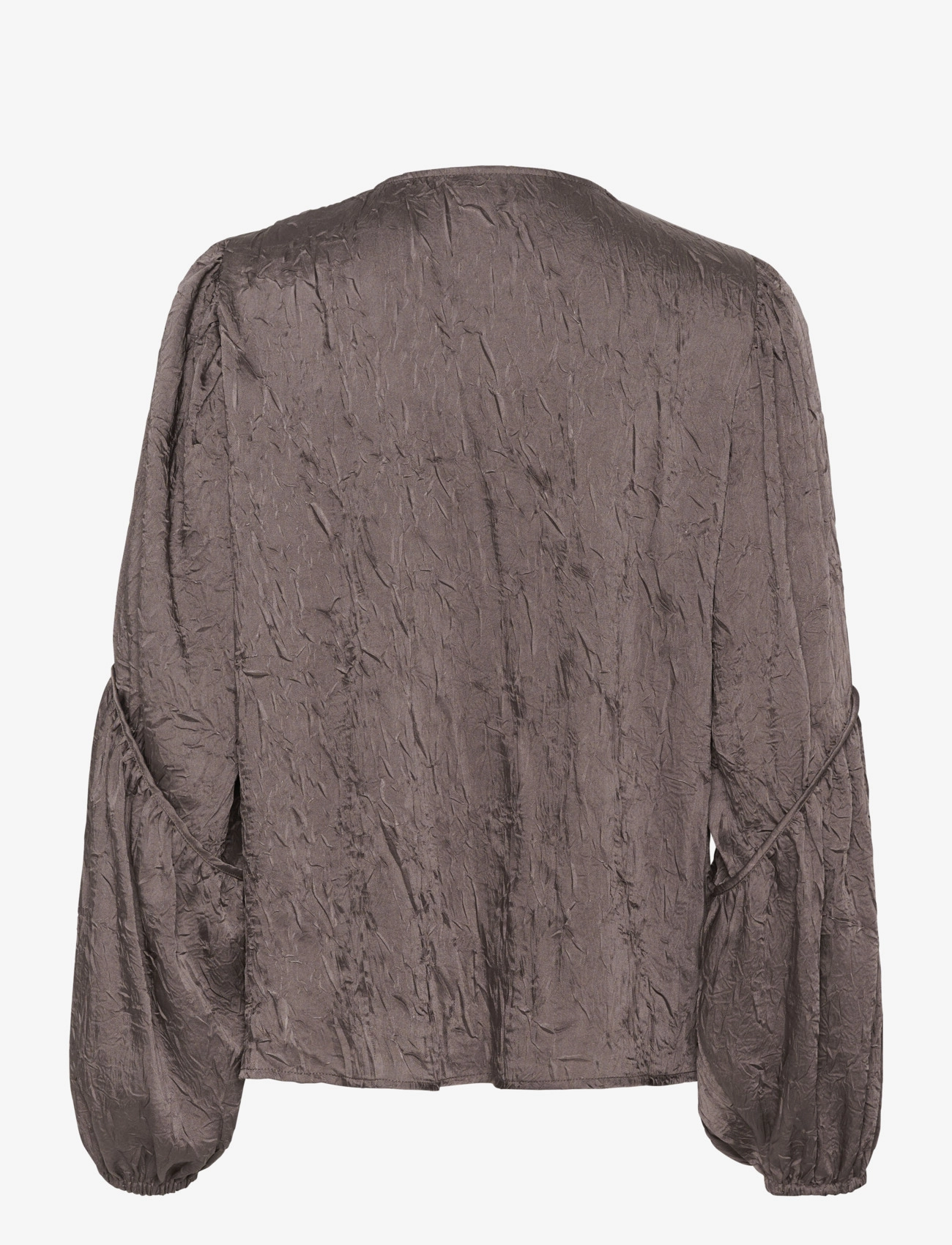 Karen By Simonsen - KBRaya Blouse - langærmede bluser - plum truffle - 2