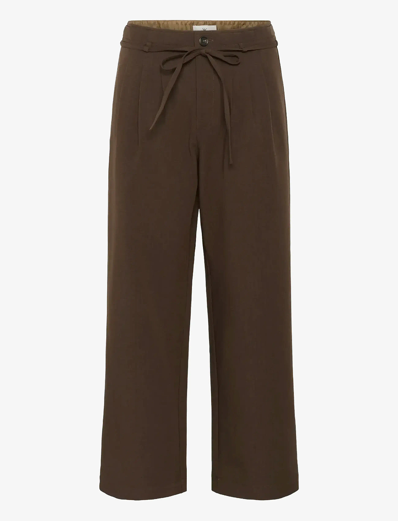 Karen By Simonsen - KBRo Pants - hosen mit weitem bein - bracken - 0