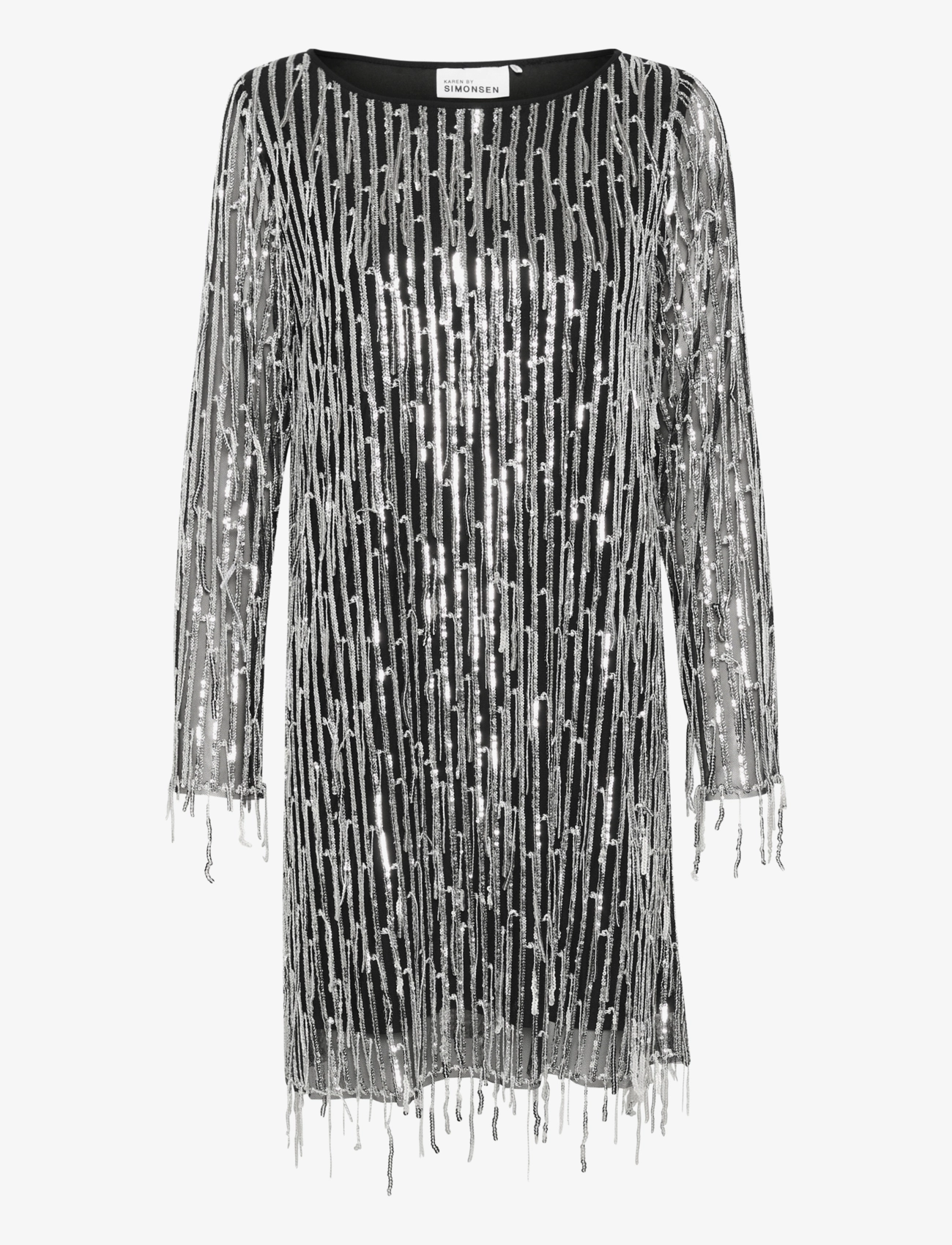 Karen By Simonsen KBSandie Dress - Tøj - SILVER / silver