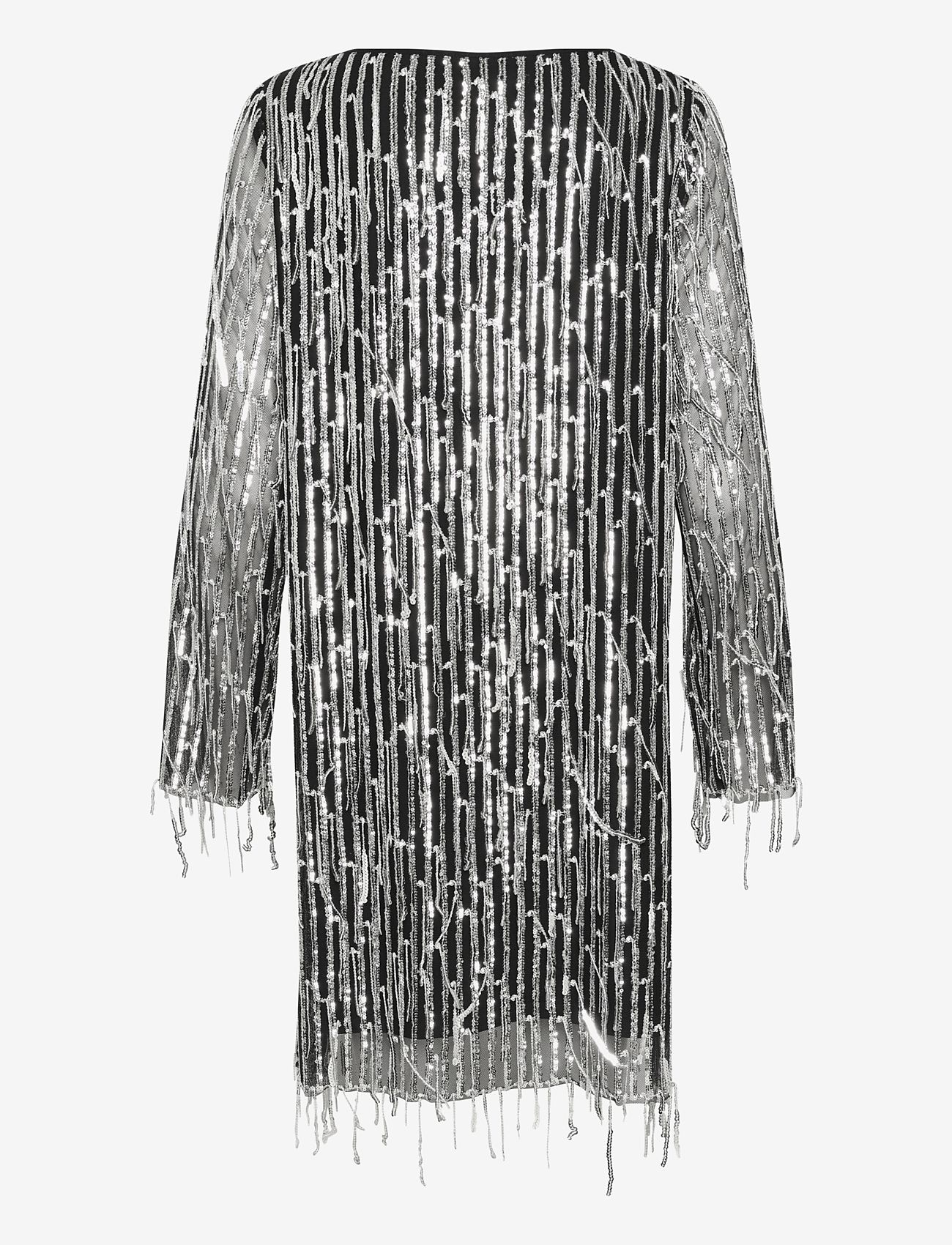 Karen By Simonsen - KBSandie Dress - pailletkjoler - silver - 2