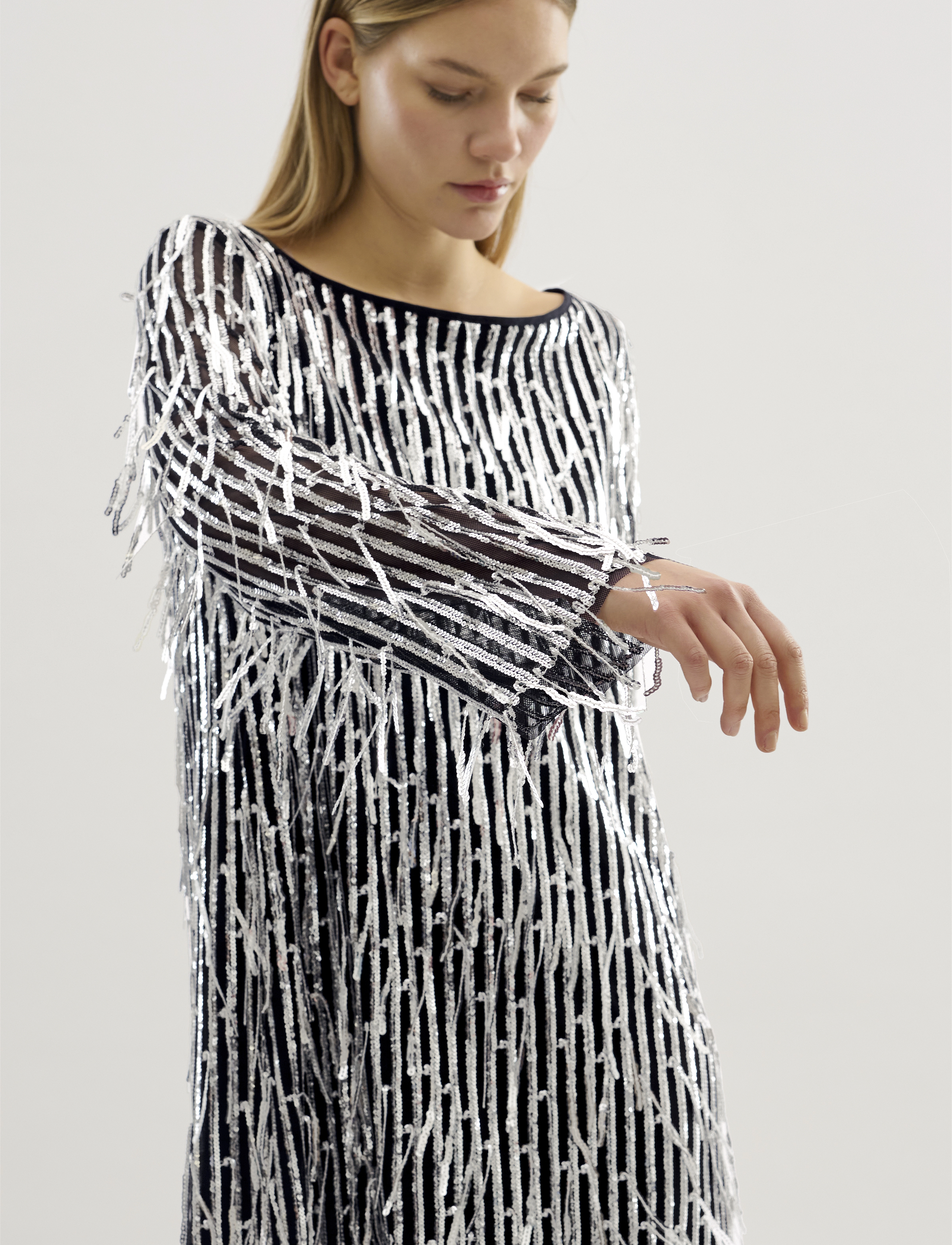 Karen By Simonsen KBSandie Dress - Kjoler - SILVER / silver