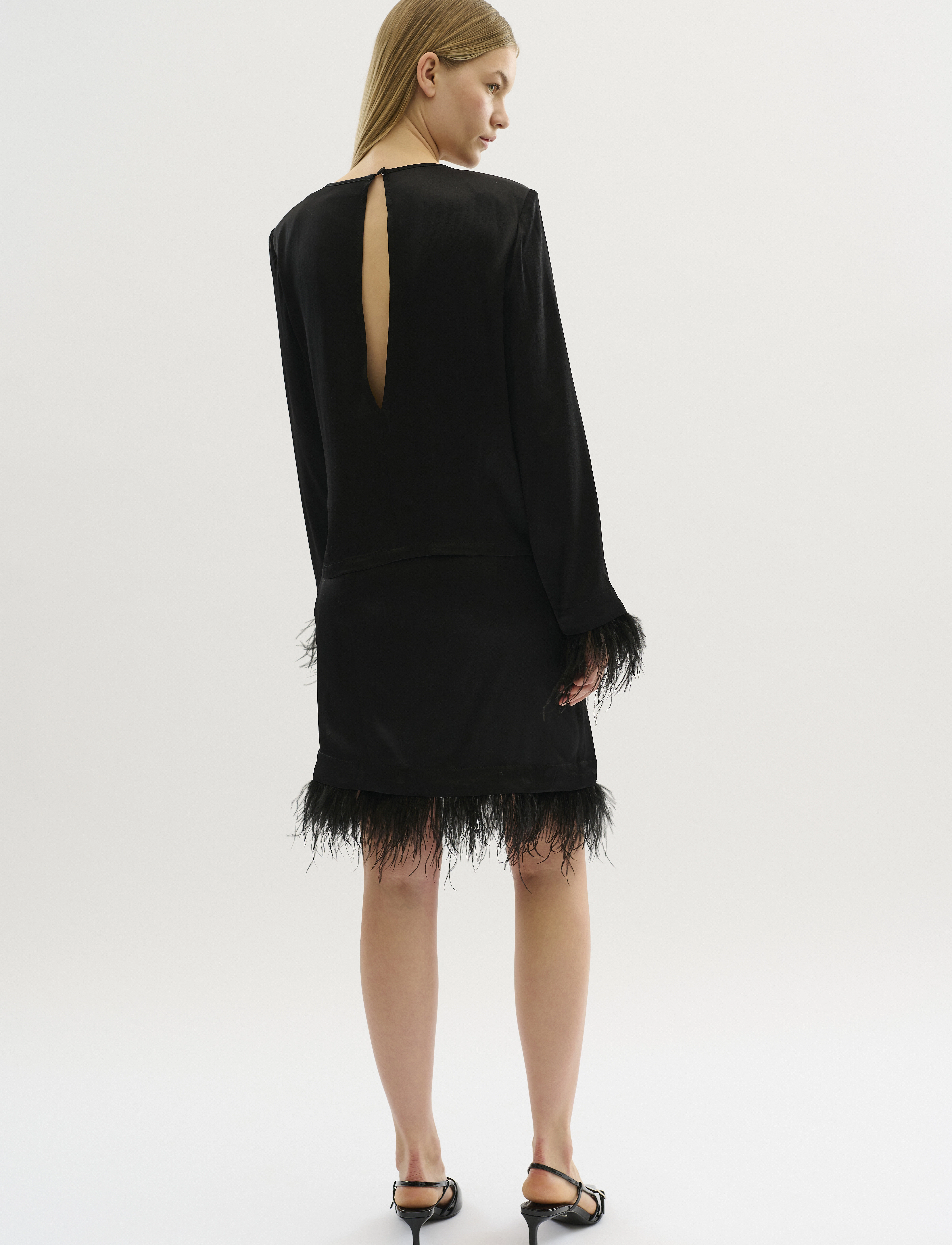 Karen By Simonsen - KBStella Skirt - korte nederdele - meteorite - 4
