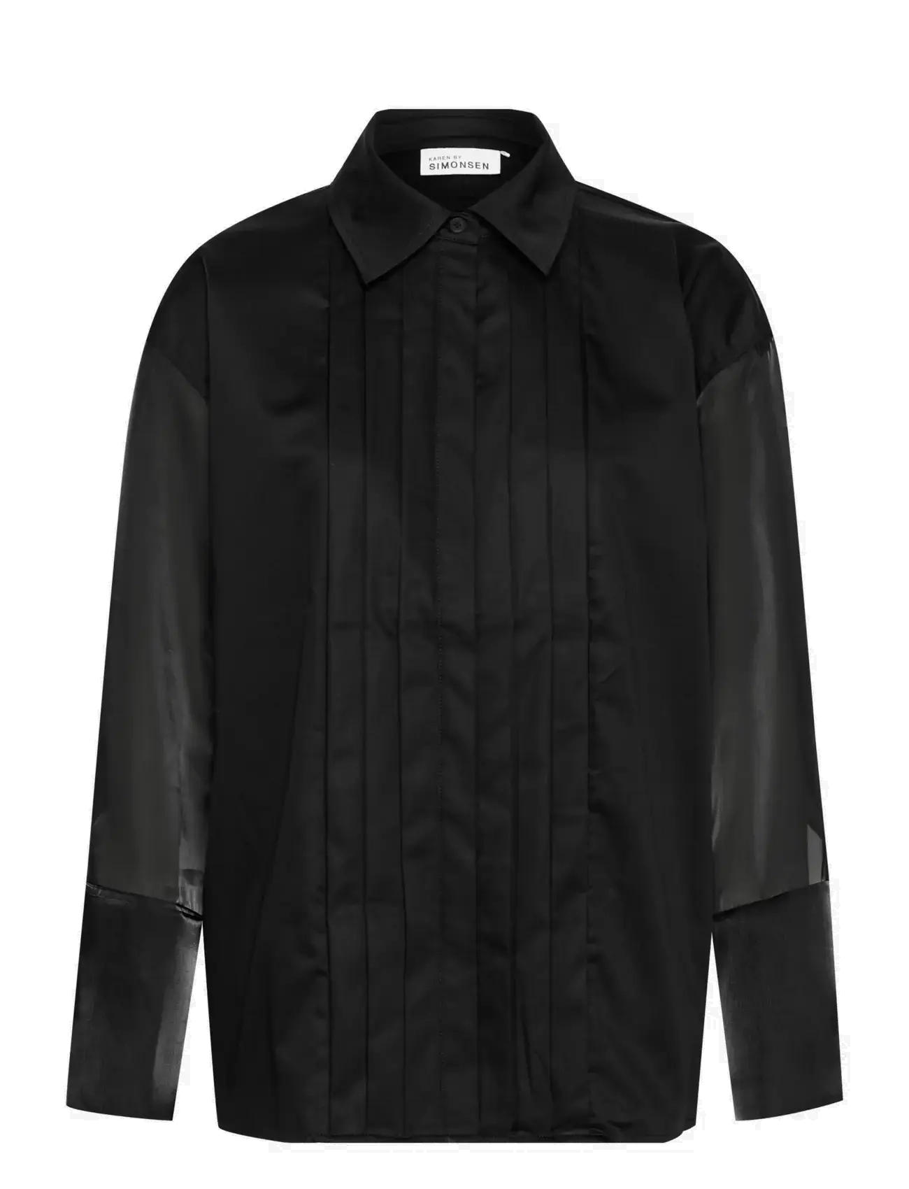 Karen By Simonsen KBSilke Shirt - Tøj - METEORITE / black