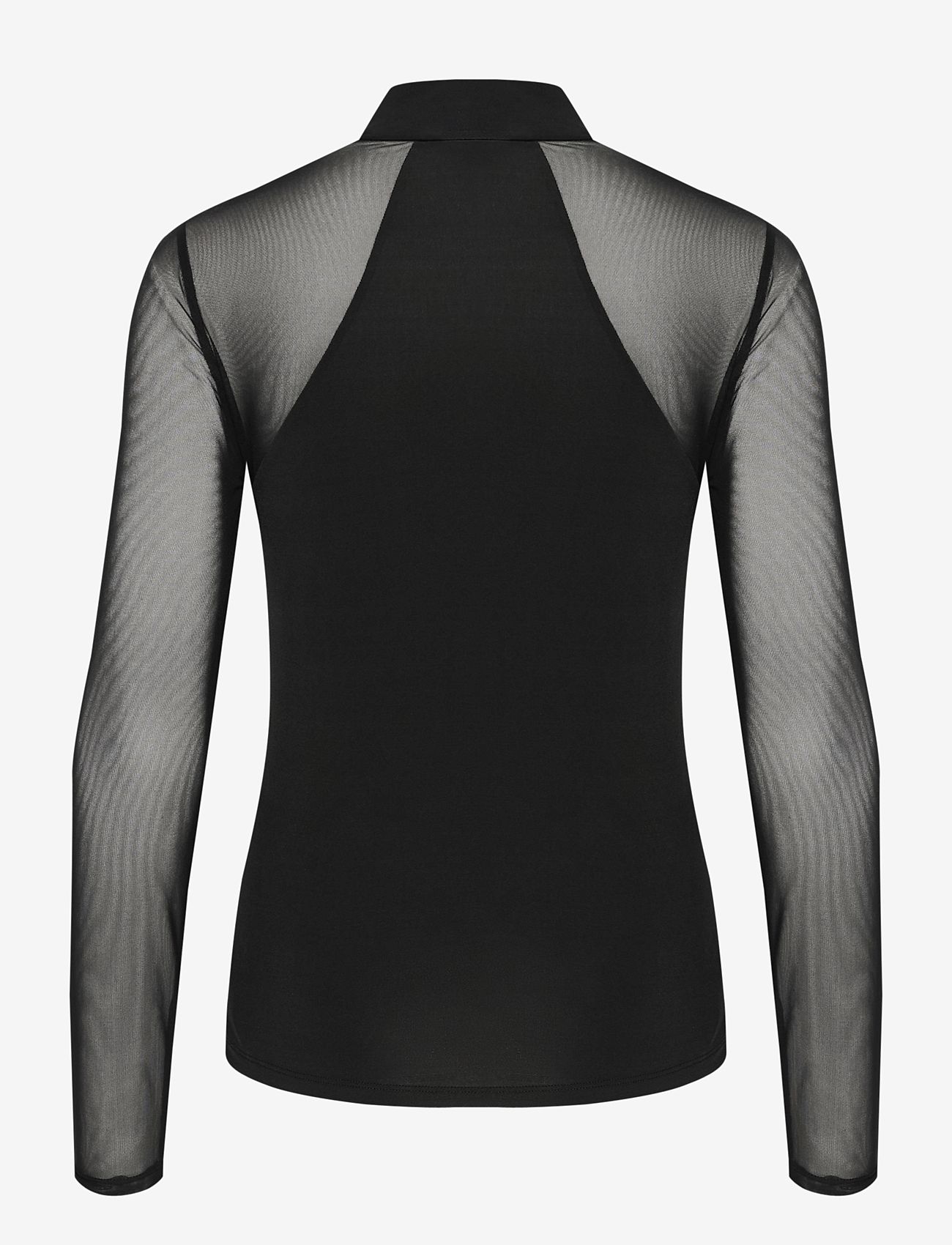 Karen By Simonsen - KBSibella Top - långärmade blusar - meteorite - 2