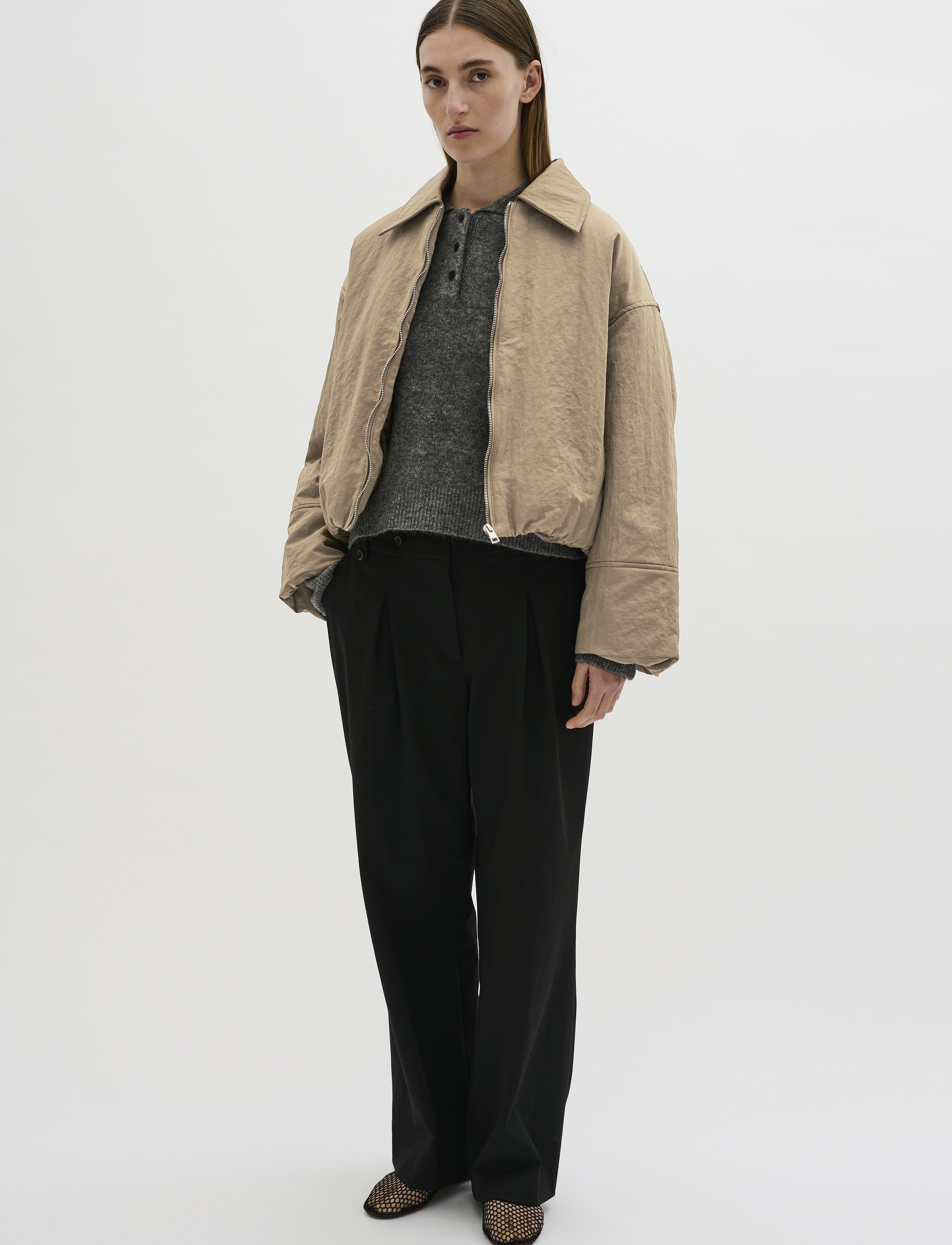 Karen By Simonsen - KBTaia Jacket - bomberjacken - brindle - 3