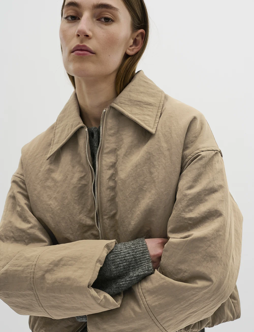 Karen By Simonsen - KBTaia Jacket - bomberjacken - brindle - 5