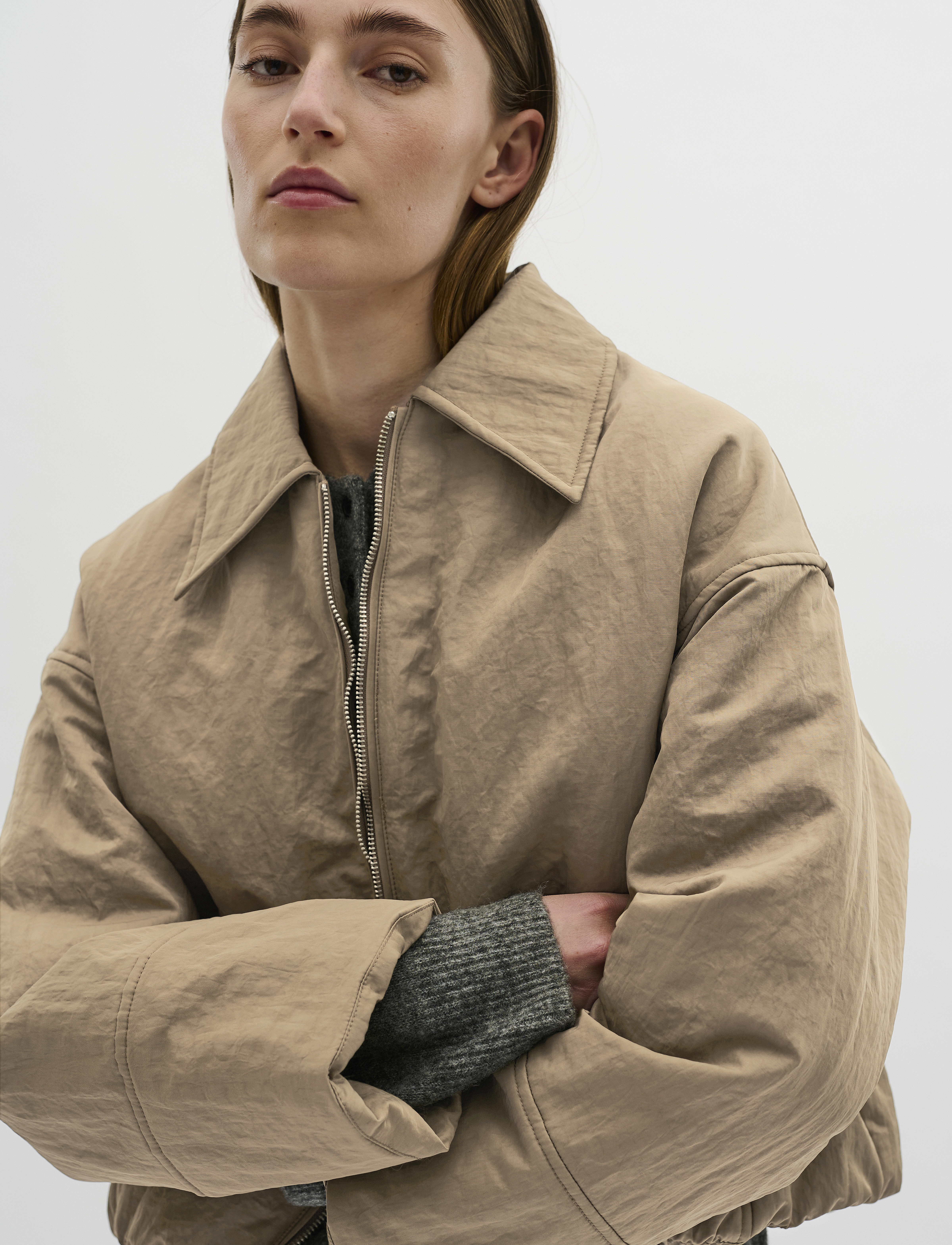 Karen By Simonsen - KBTaia Jacket - bomberjacken - brindle - 5