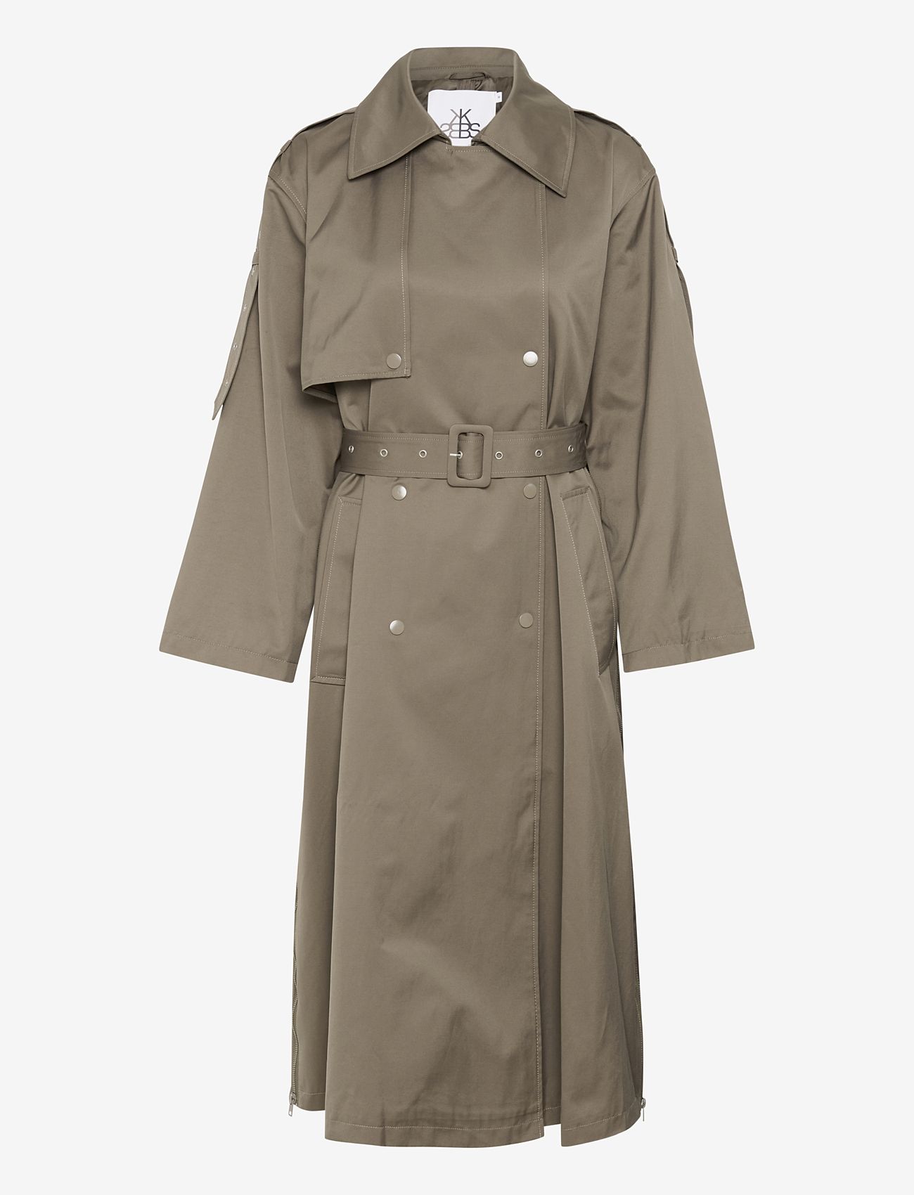 Karen By Simonsen - KBTitte Coat - trenchcoats - brindle - 1
