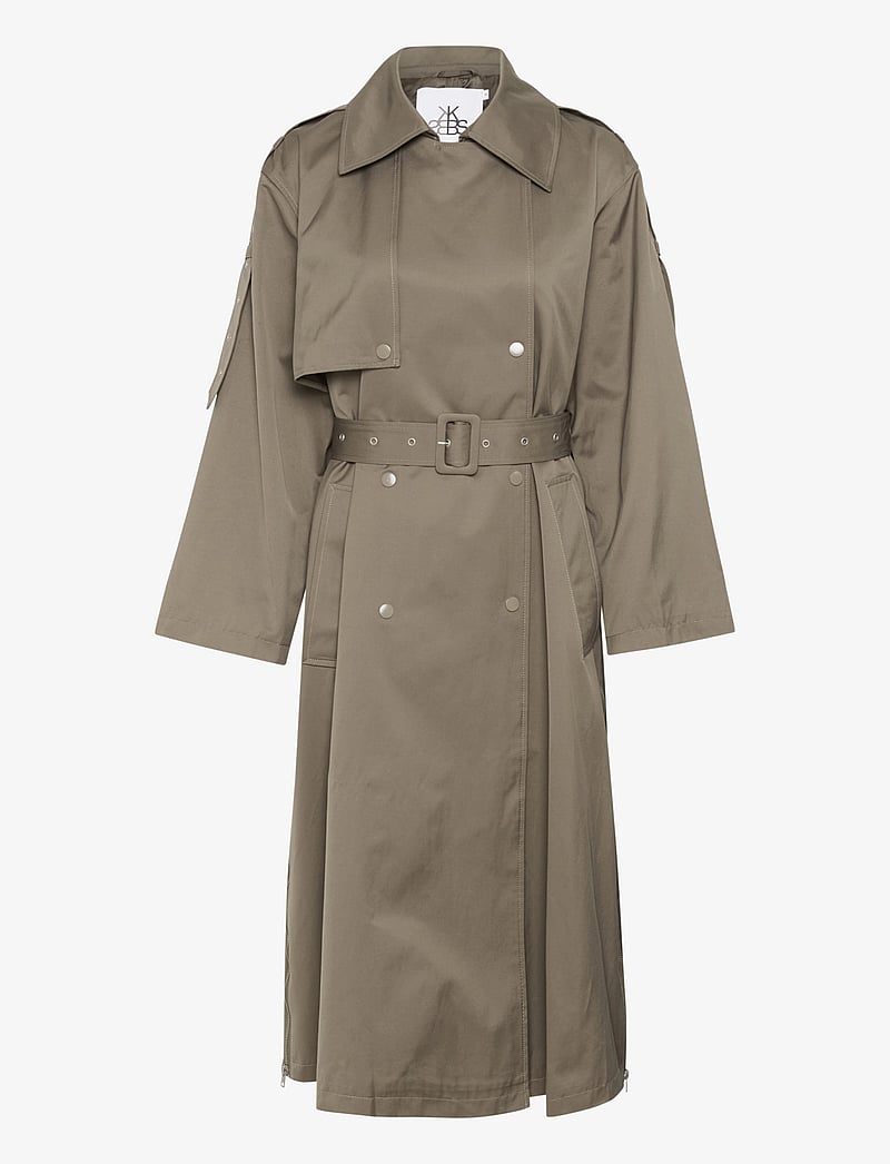 Karen By Simonsen - KBTitte Coat - trenchcoats - brindle - 1