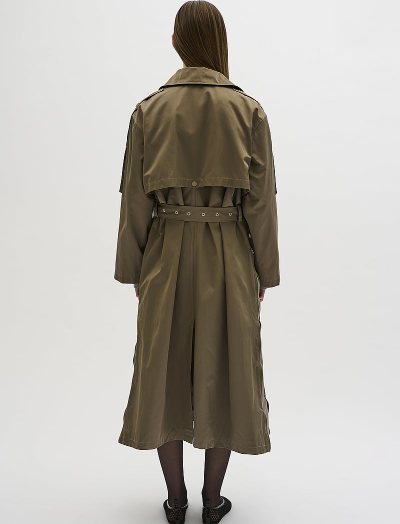 Karen By Simonsen - KBTitte Coat - trenchcoats - brindle - 4