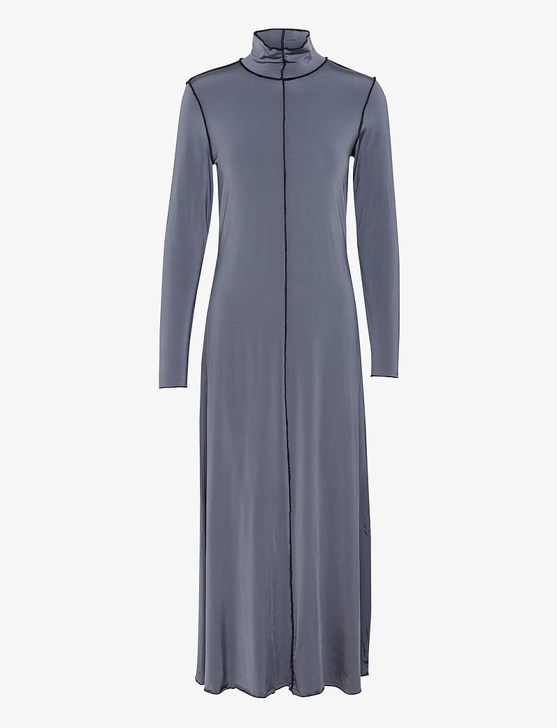 Karen By Simonsen - KBTyler Kiri Dress - maxi kjólar - grisaille - 1