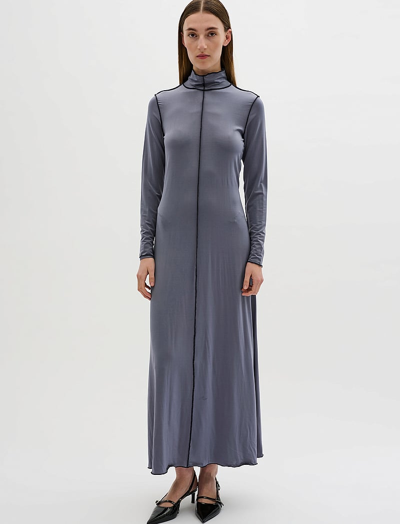 Karen By Simonsen - KBTyler Kiri Dress - maxi kjólar - grisaille - 3