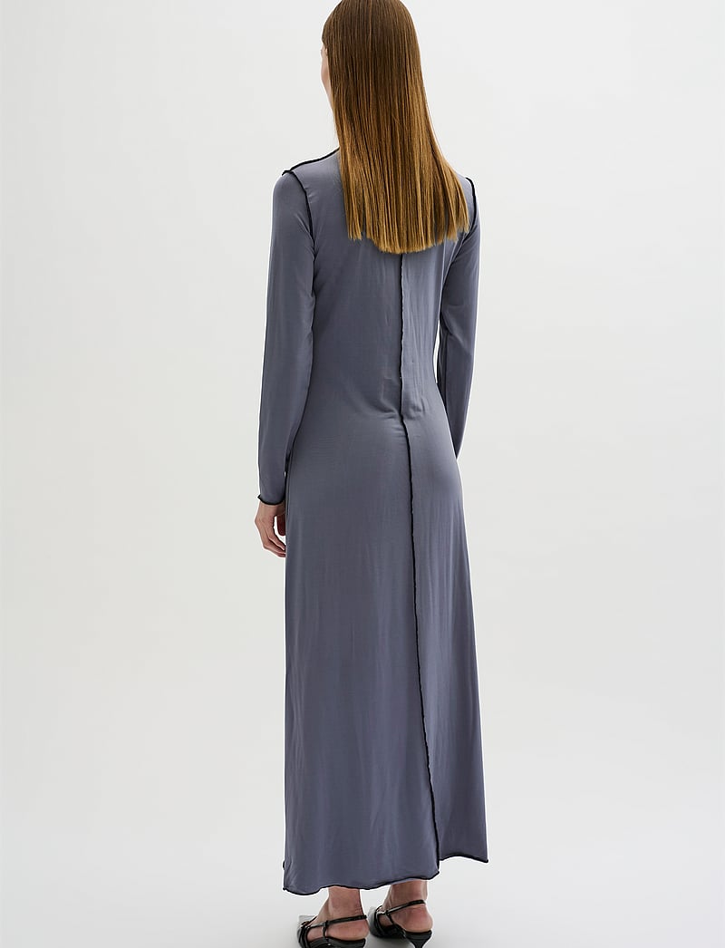 Karen By Simonsen - KBTyler Kiri Dress - maxi kjólar - grisaille - 4