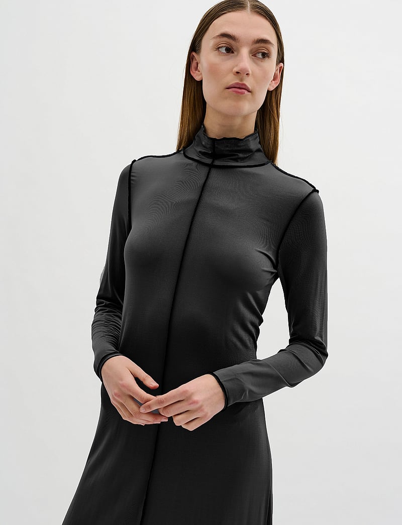 Karen By Simonsen - KBTyler Kiri Dress - maxiklänningar - meteorite - 0