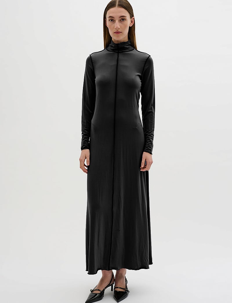 Karen By Simonsen - KBTyler Kiri Dress - maxiklänningar - meteorite - 3