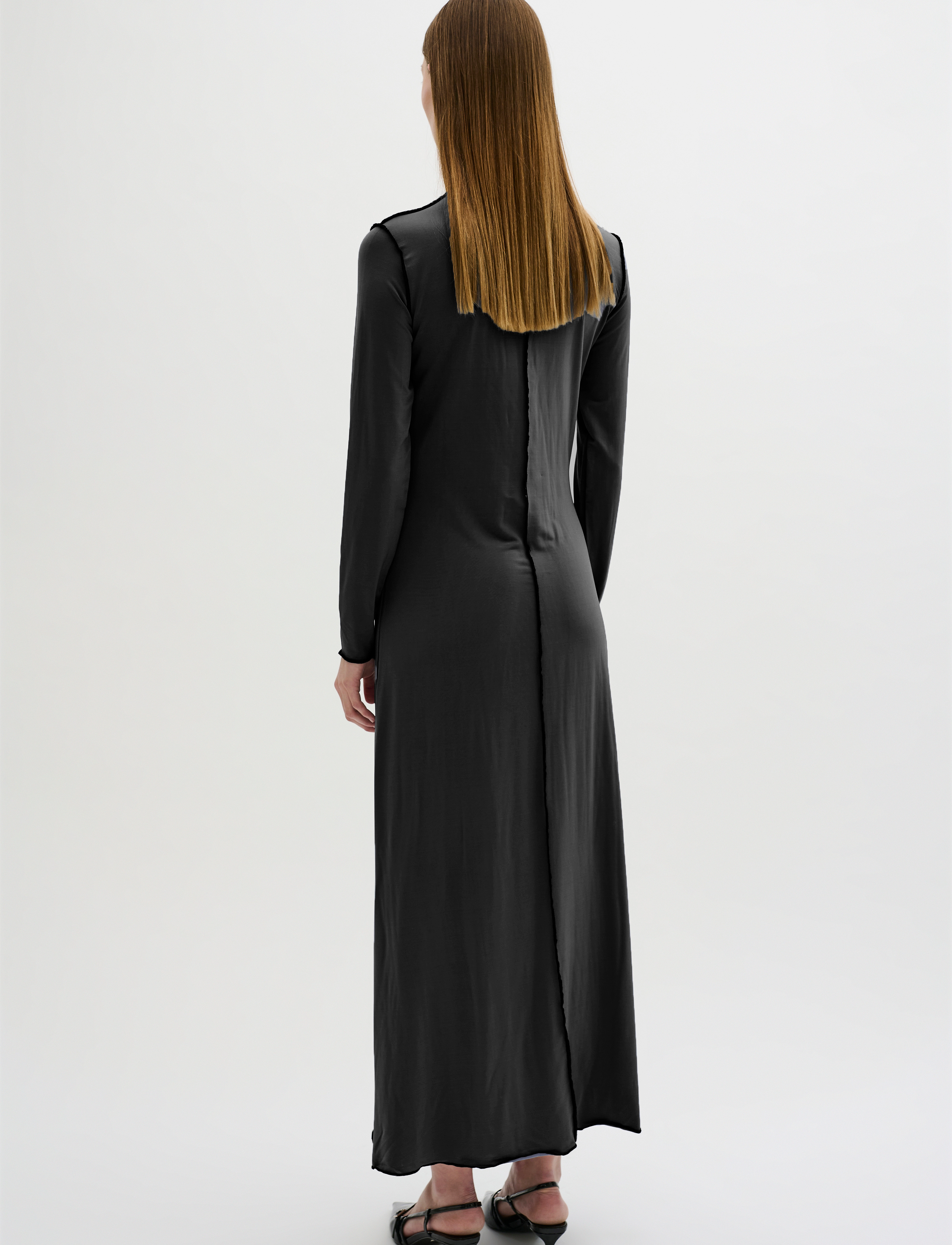 Karen By Simonsen - KBTyler Kiri Dress - maxi kjólar - meteorite - 4