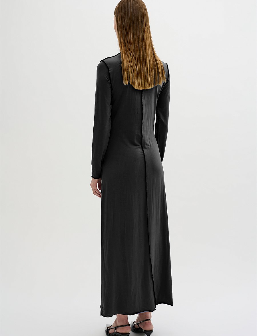 Karen By Simonsen - KBTyler Kiri Dress - maxi kjólar - meteorite - 4