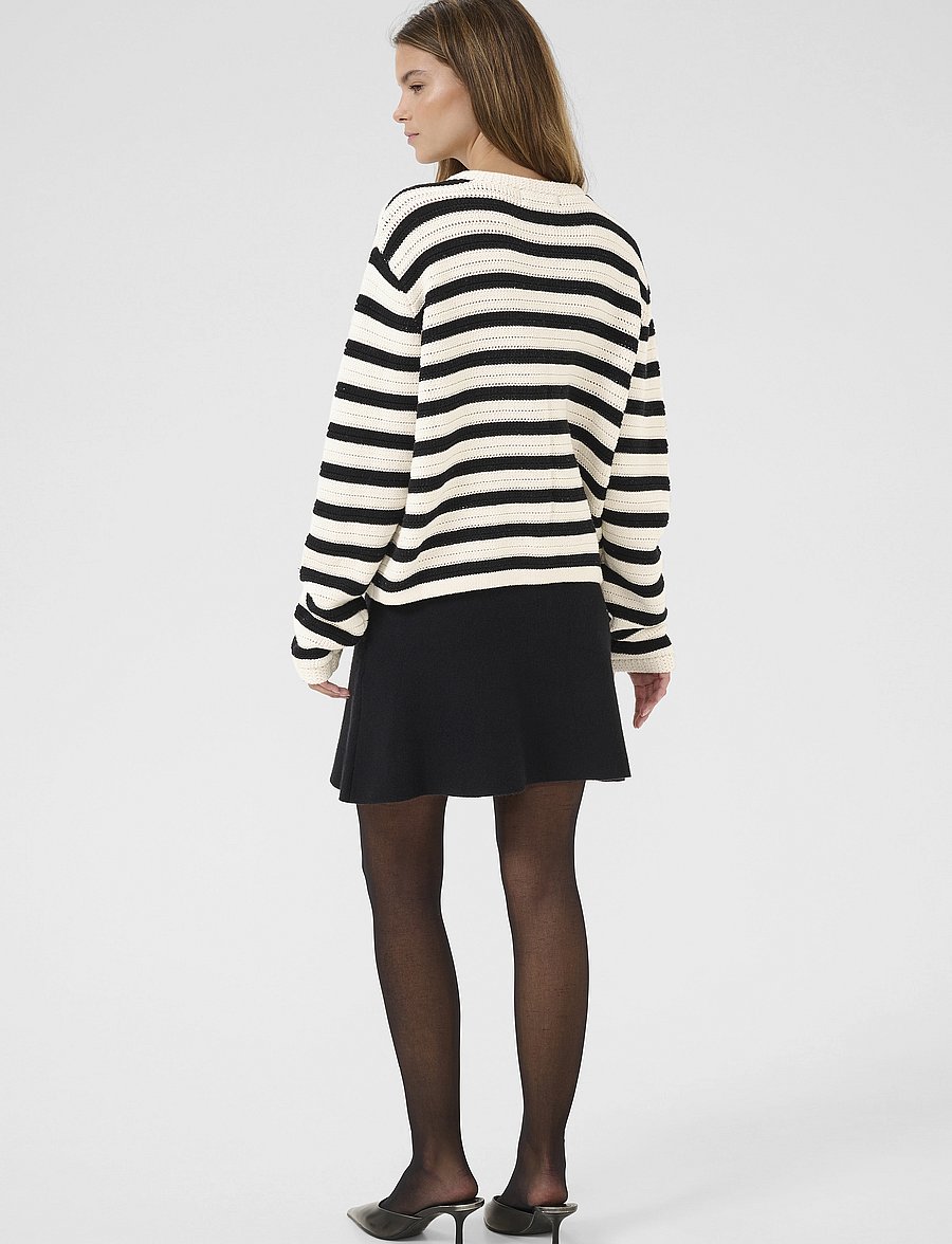Karen By Simonsen - KBUne Cardigan - koftor - meteorite - 4