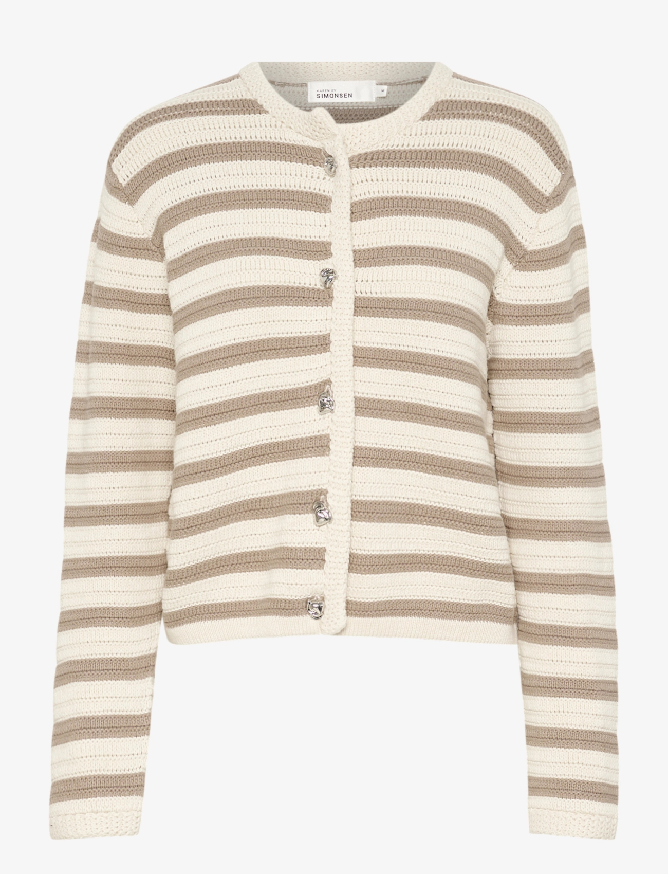 Karen By Simonsen KBUne Cardigan - Cardigans - SIMPLY TAUPE / beige