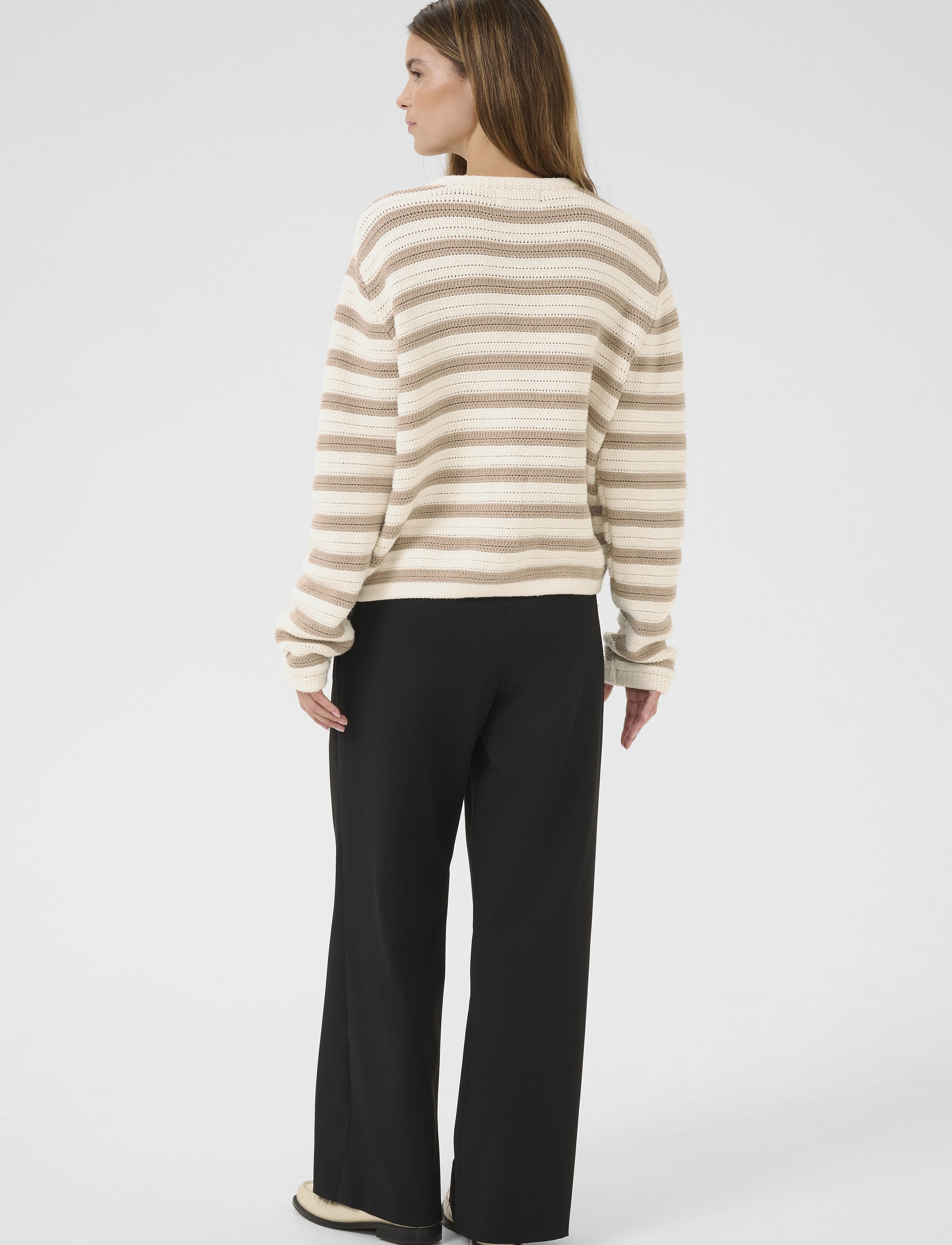 Karen By Simonsen - KBUne Cardigan - kardiganid - simply taupe - 4