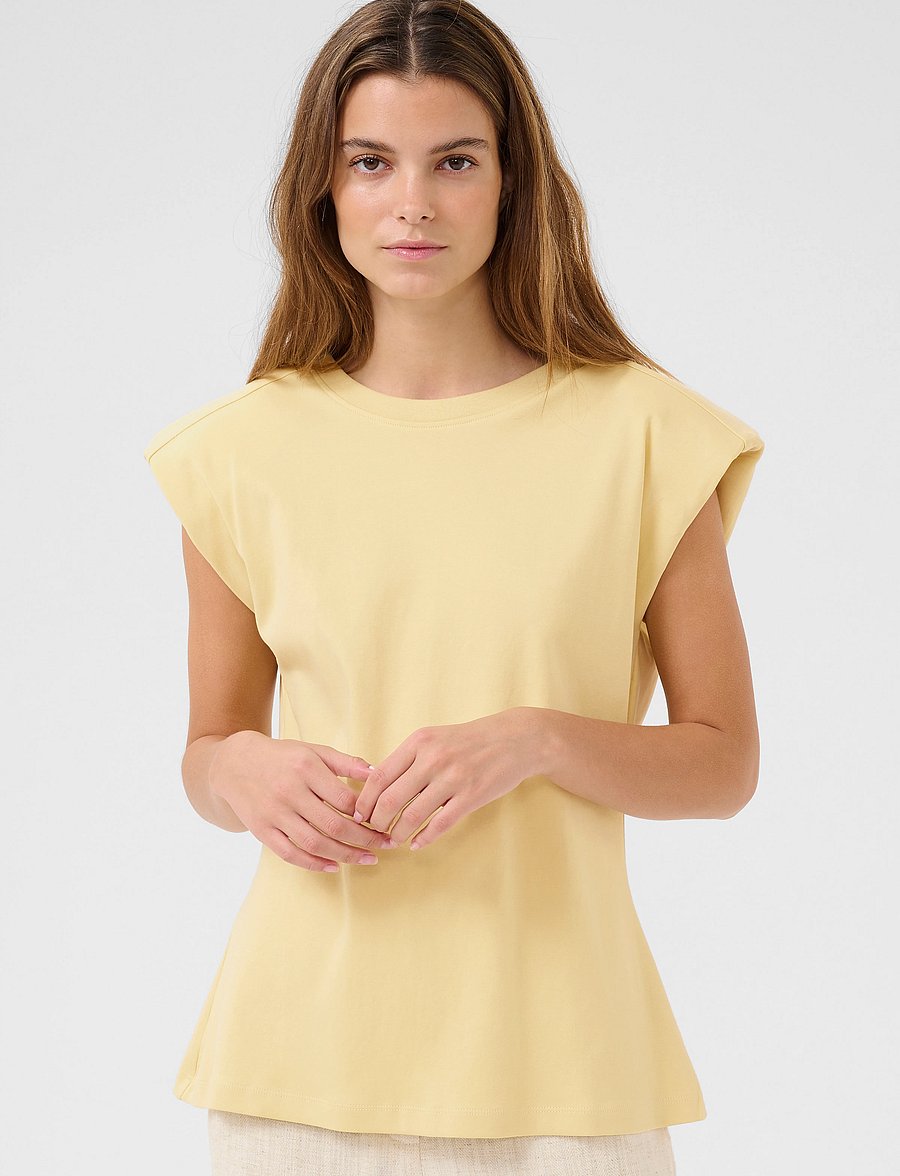 Karen By Simonsen - KBRenee Sleeveless - Ärmellose tops - chino green - 0
