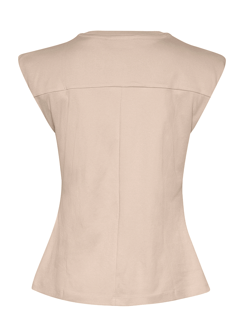 Karen By Simonsen - KBRenee Sleeveless - Ärmellose tops - simply taupe - 2