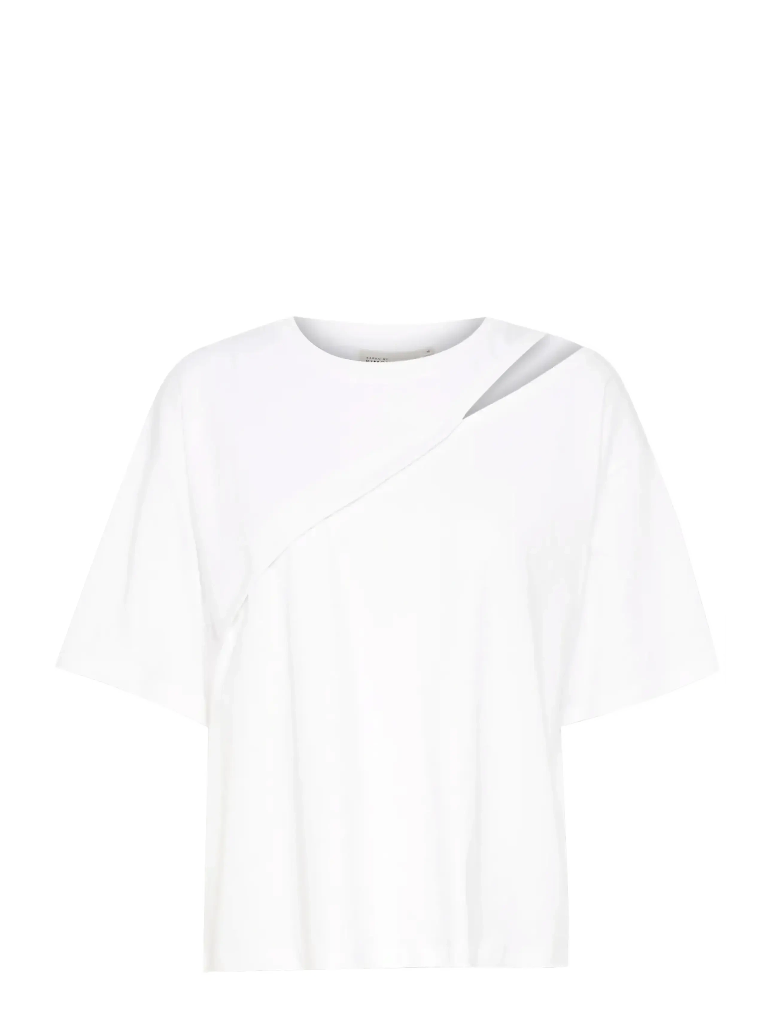 Karen By Simonsen KBRenee Hole Tee - Kampagne - BRIGHT WHITE / white