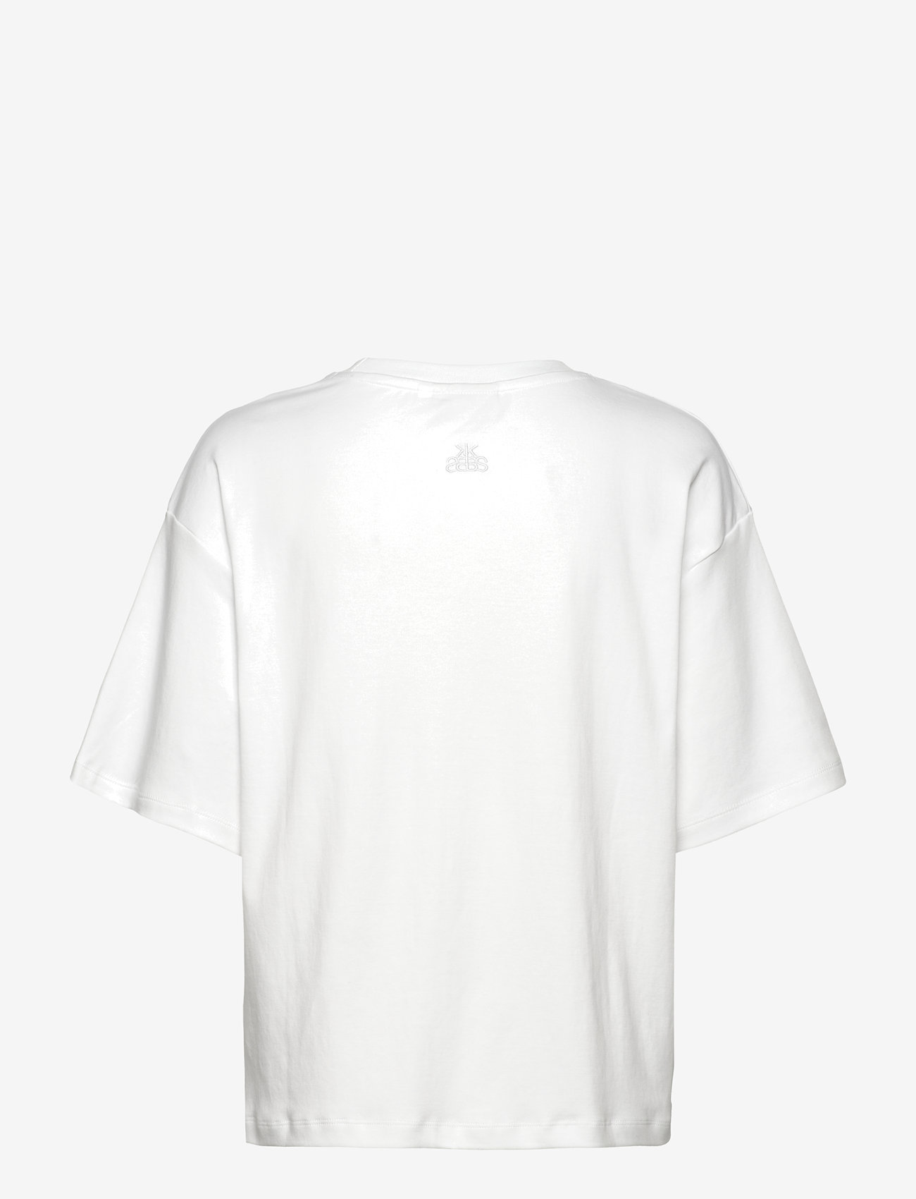 Karen By Simonsen - KBRenee Hole Tee - t-shirts - bright white - 2