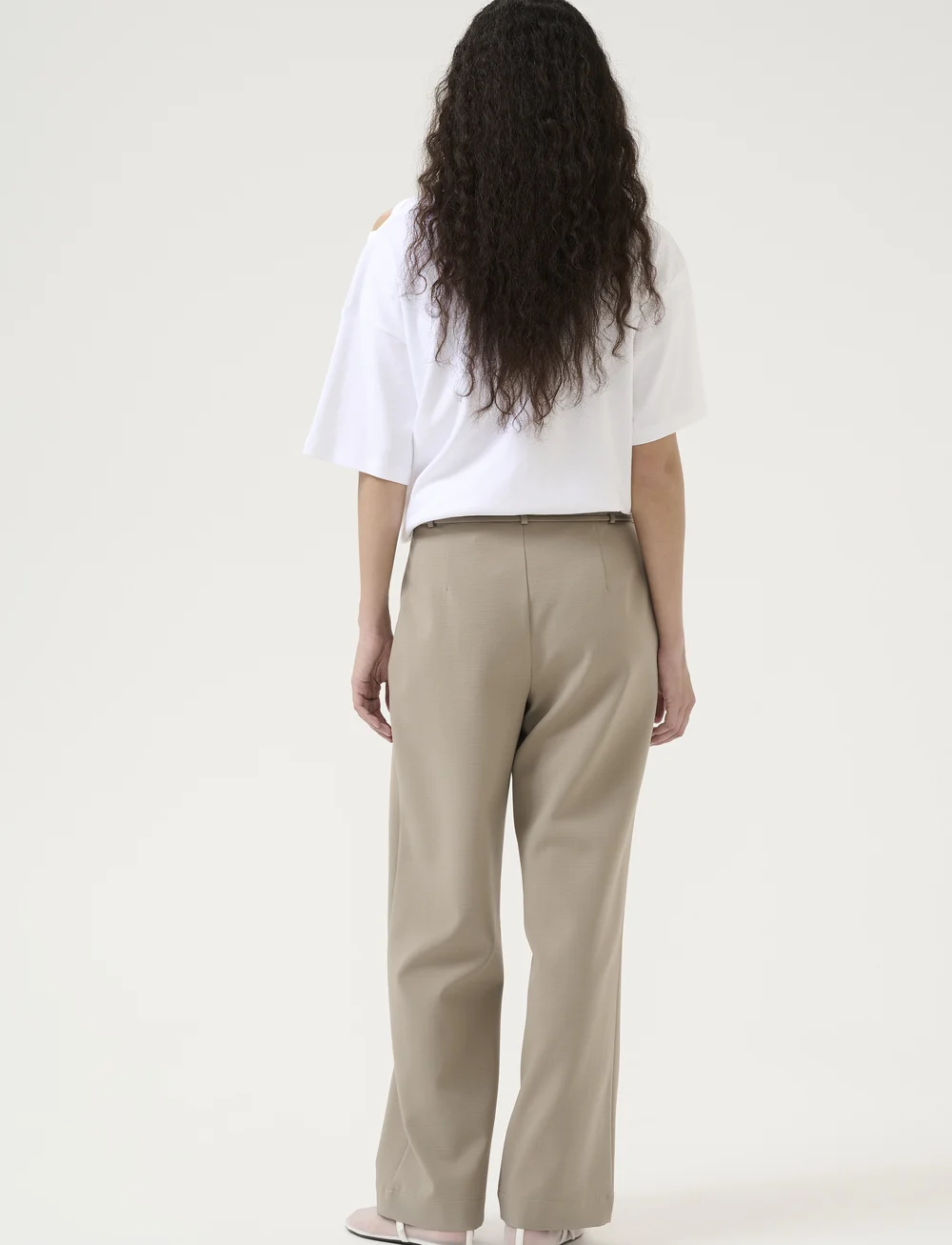 Karen By Simonsen - KBRenee Hole Tee - t-shirts - bright white - 4