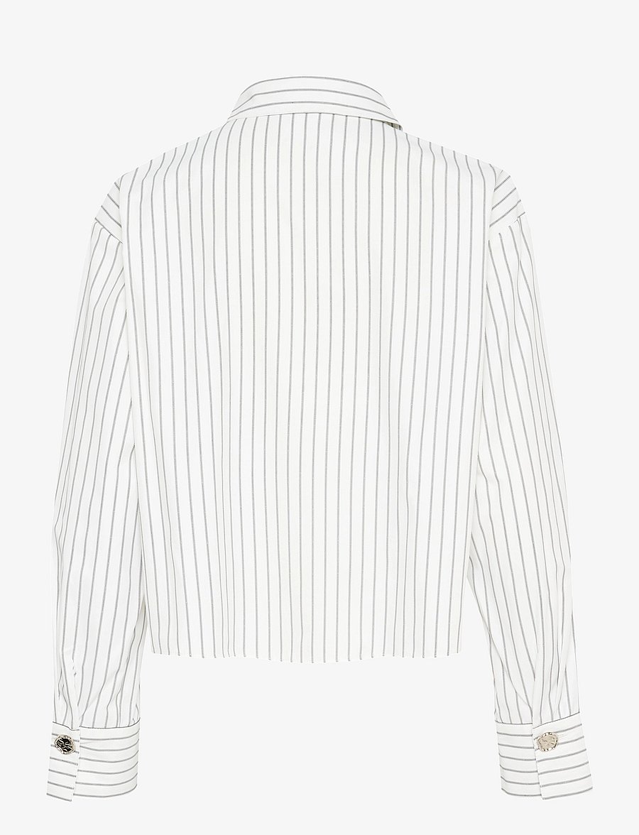 Karen By Simonsen - KBUda Nilla Shirt - krekli ar garām piedurknēm - bright white - 2